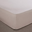 شرشف مطاطي كامل قطن عضوي بيركال عدد خيوط 400 - إيكوسوفت - 120x200 سم-household-bedding-sheetsandpillowcases-fittedsheets-image-3