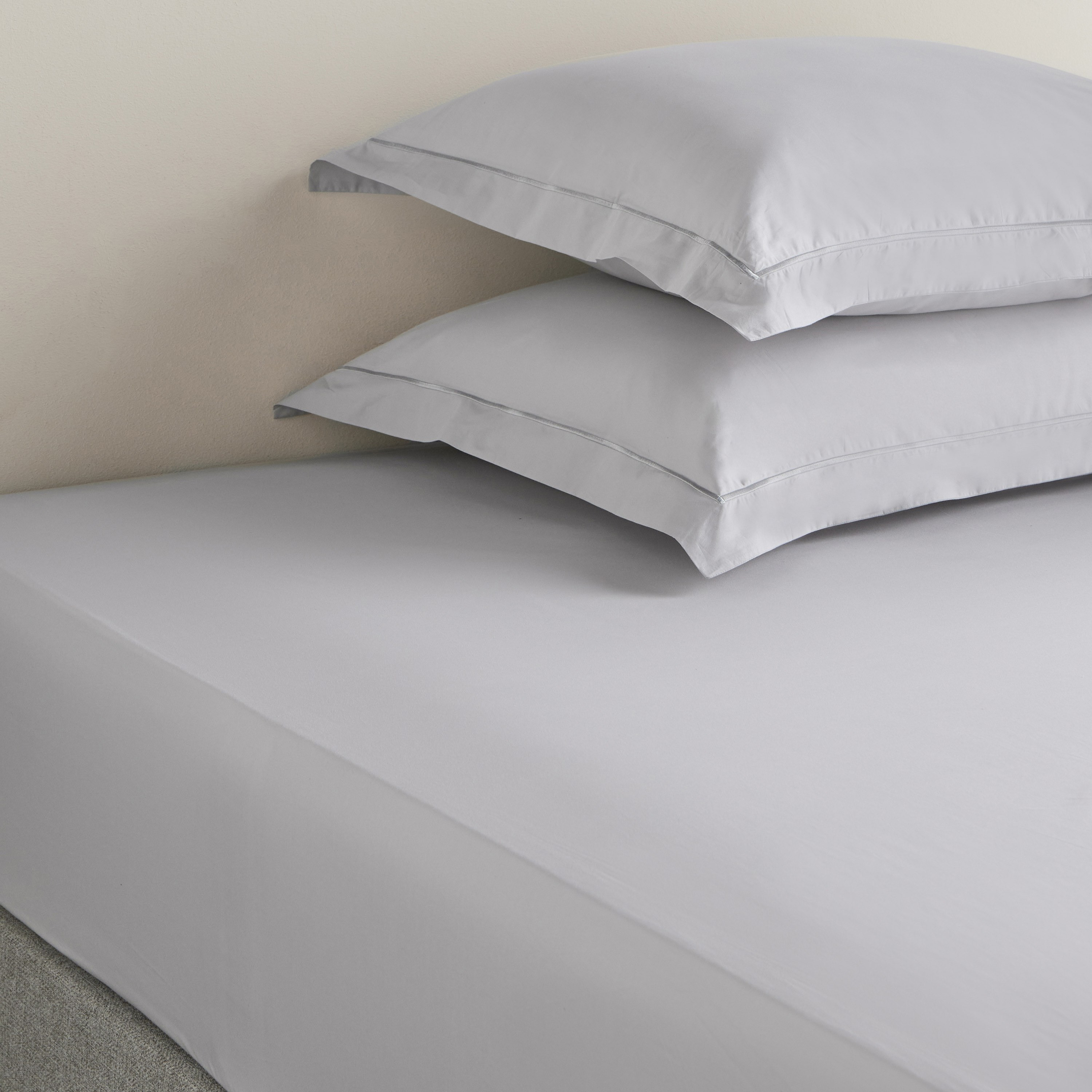 EcoSoft Organic Cotton 400 Thread Count 2-Piece Pillowcase Set - 50x75 cm-household-bedding-sheetsandpillowcases-pillowcases-image-4