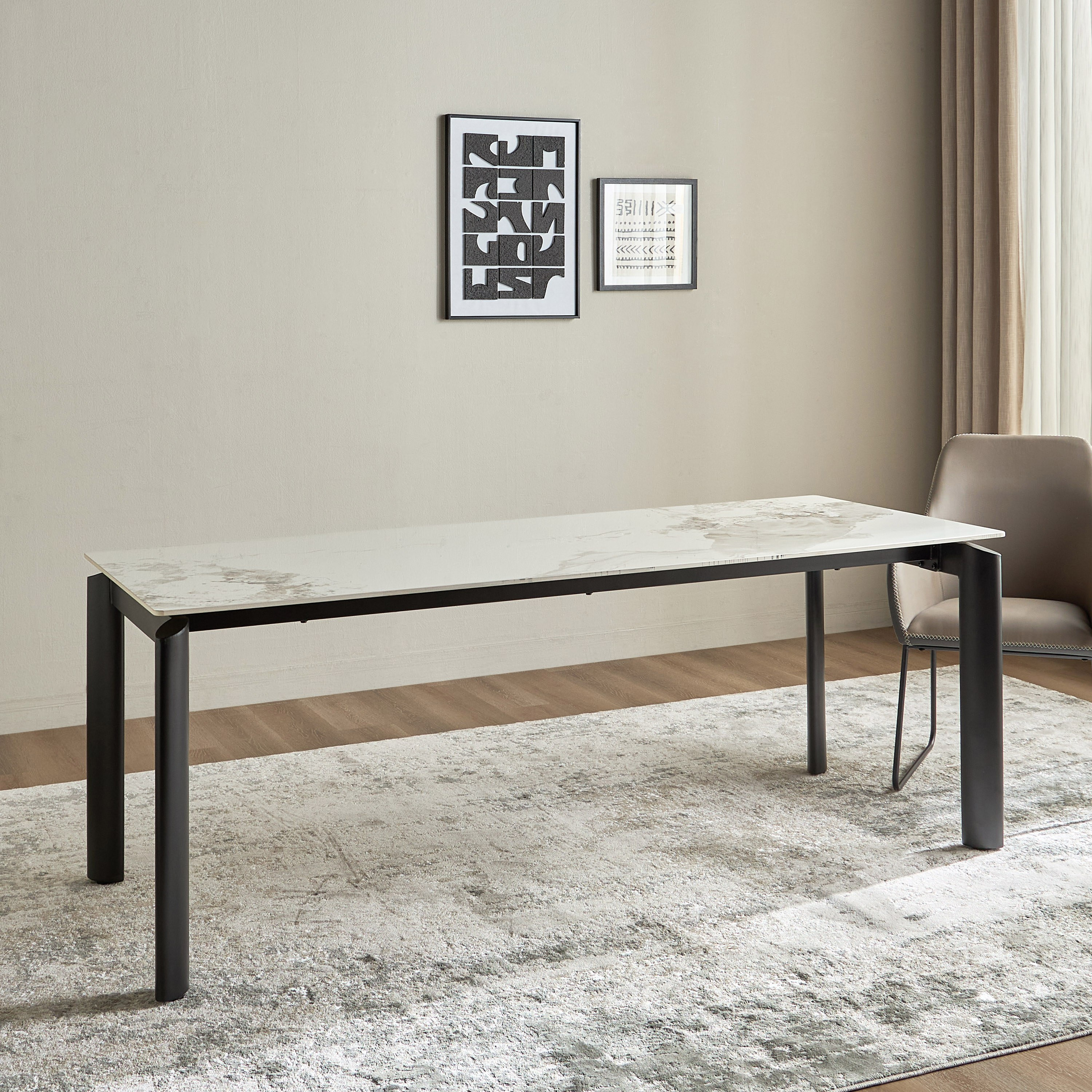 Monti 8-Seater Ceramic Top Dining Table