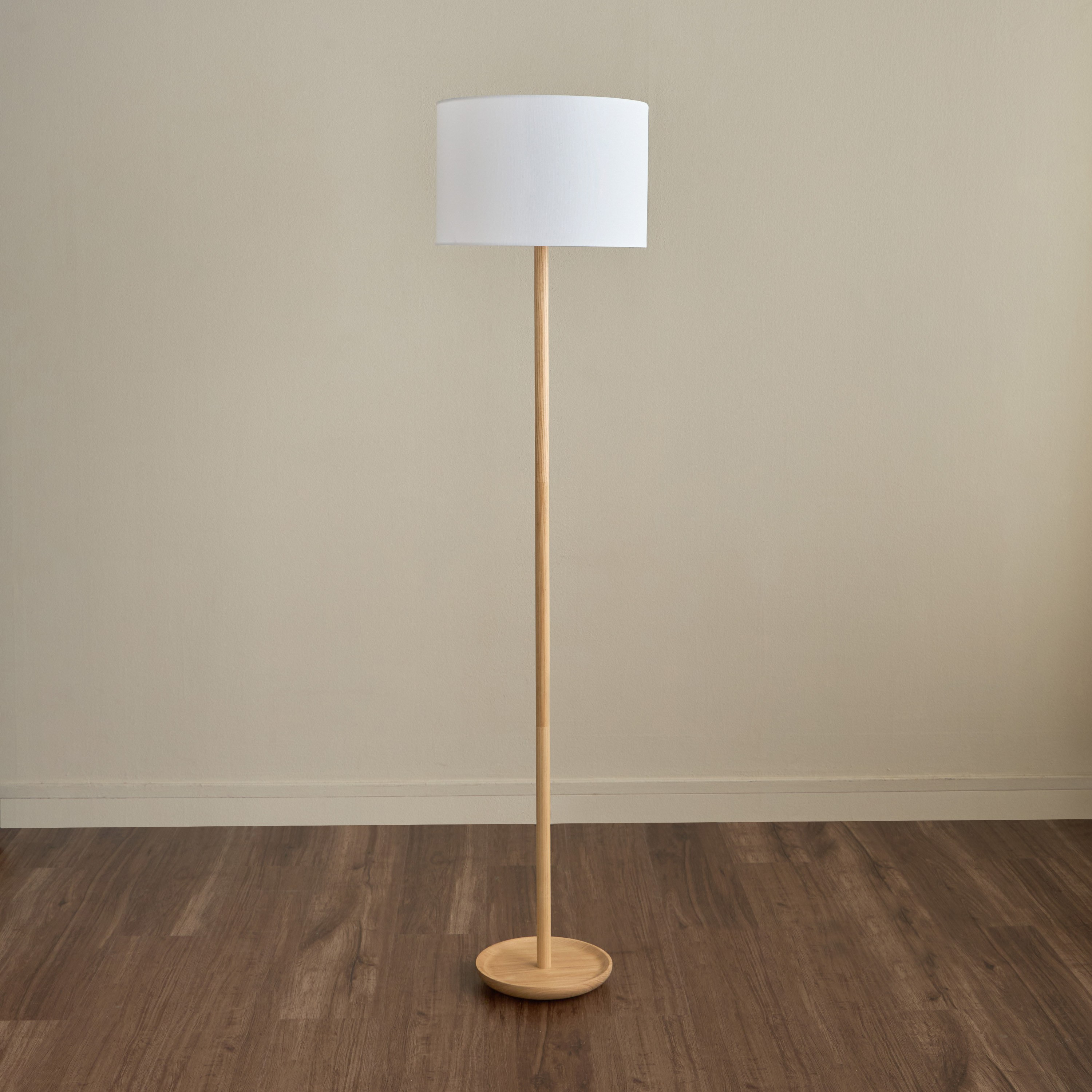 مصباح أرضية خشبي - داستين - 160 سم-household-lighting-floorlamps-image-1