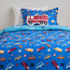 طقم لحاف فردي 5 قطع بطبات مركبات - 135x220 سم-kids-beddingandwindows-bedding-comforters-image-6