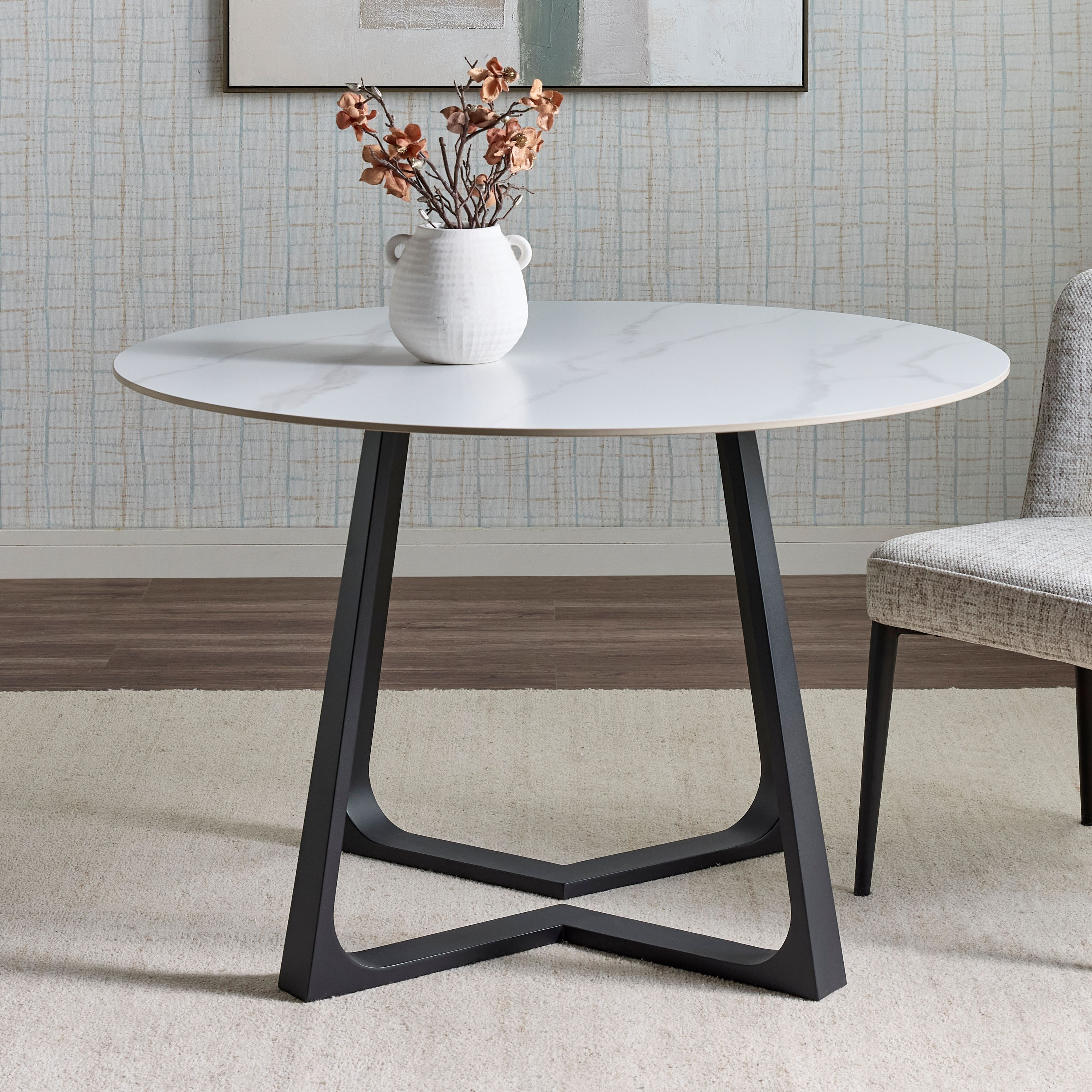 Larvik 4-Seater Ceramic Top Dining Table-furniture-diningroom-diningtables-image-1
