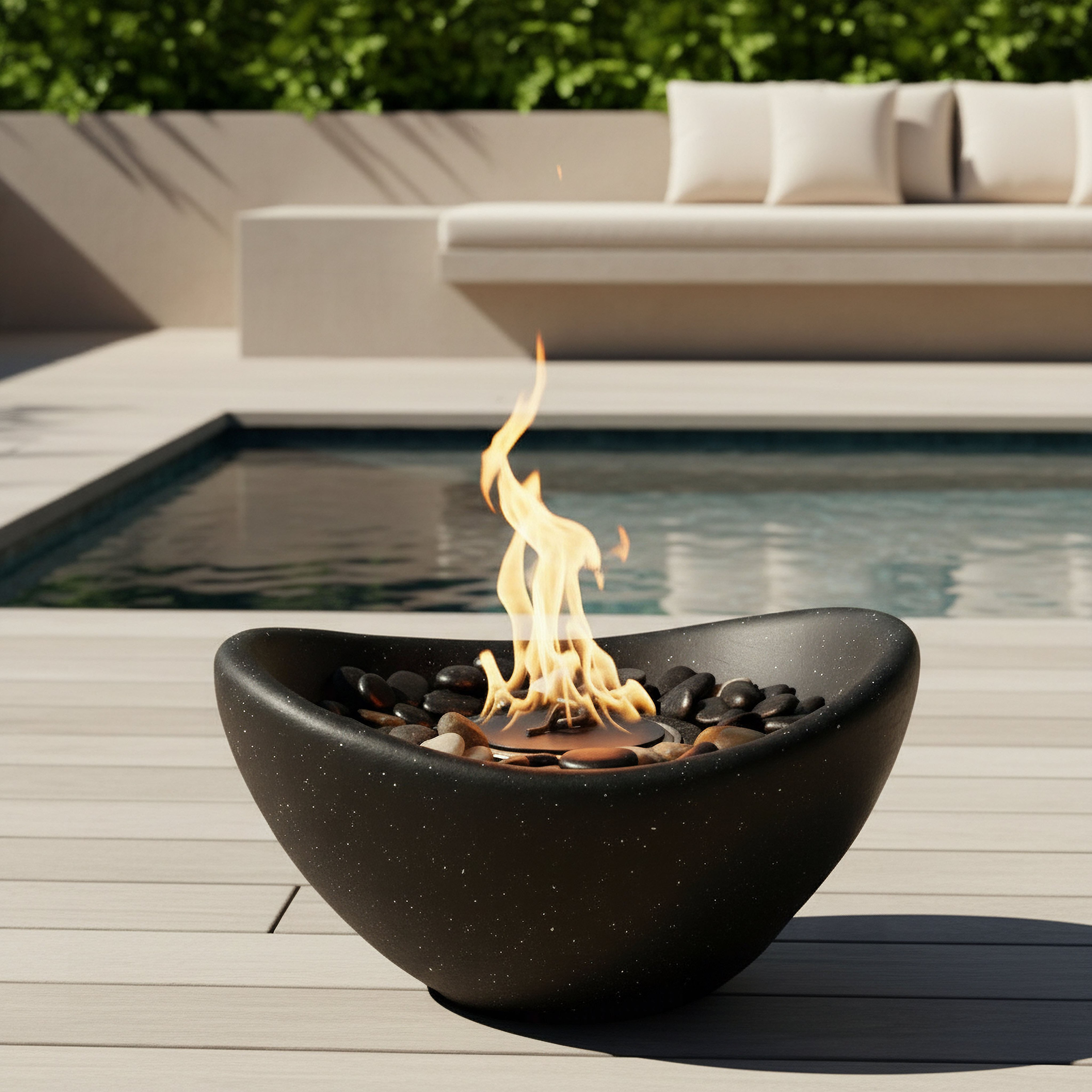 Phoenix Cement Fire Pit-household-gardenandoutdoor-outdoor-image-5