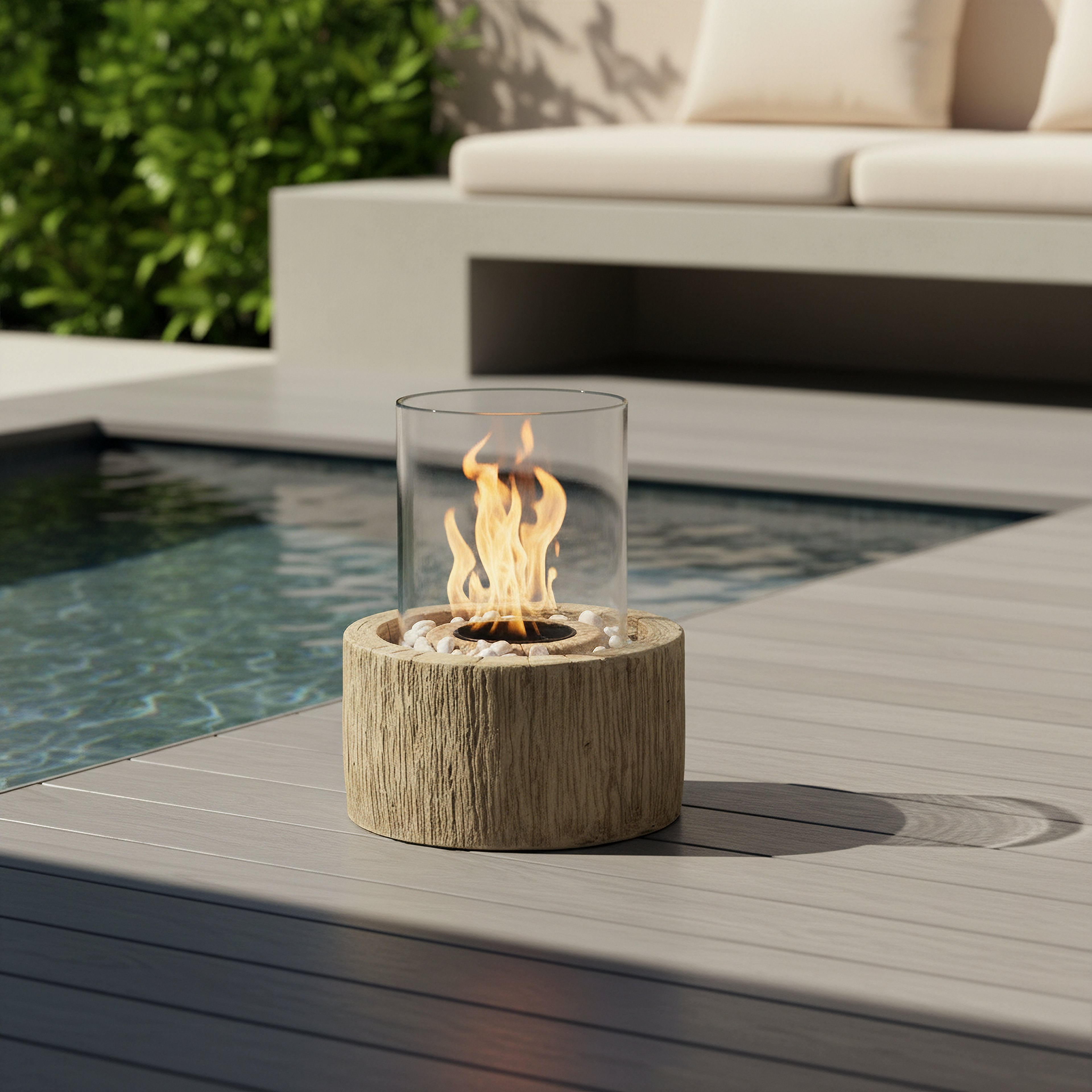 Dories Cement Fire Pit-household-gardenandoutdoor-outdoor-image-4