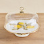 Amico Enamel Coated Carbon Steel Domed Cake Stand - 30 cm-household-dining-serveware-cakestands-image-1