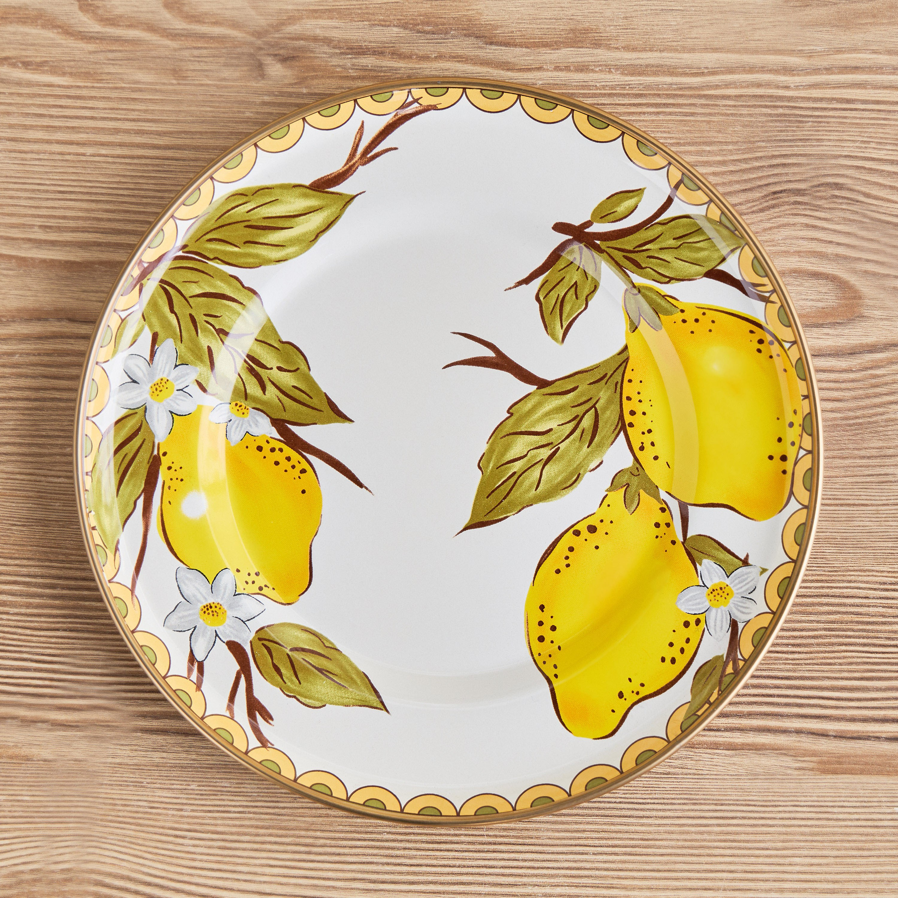 Amico Enamel Coated Carbon Steel Side Plate - 20 cm-household-dining-dinnerware-plates-image-1