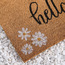 Hello & Flowers Doormat - 40x60 cm-household-rugsandcarpets-doormats-image-3