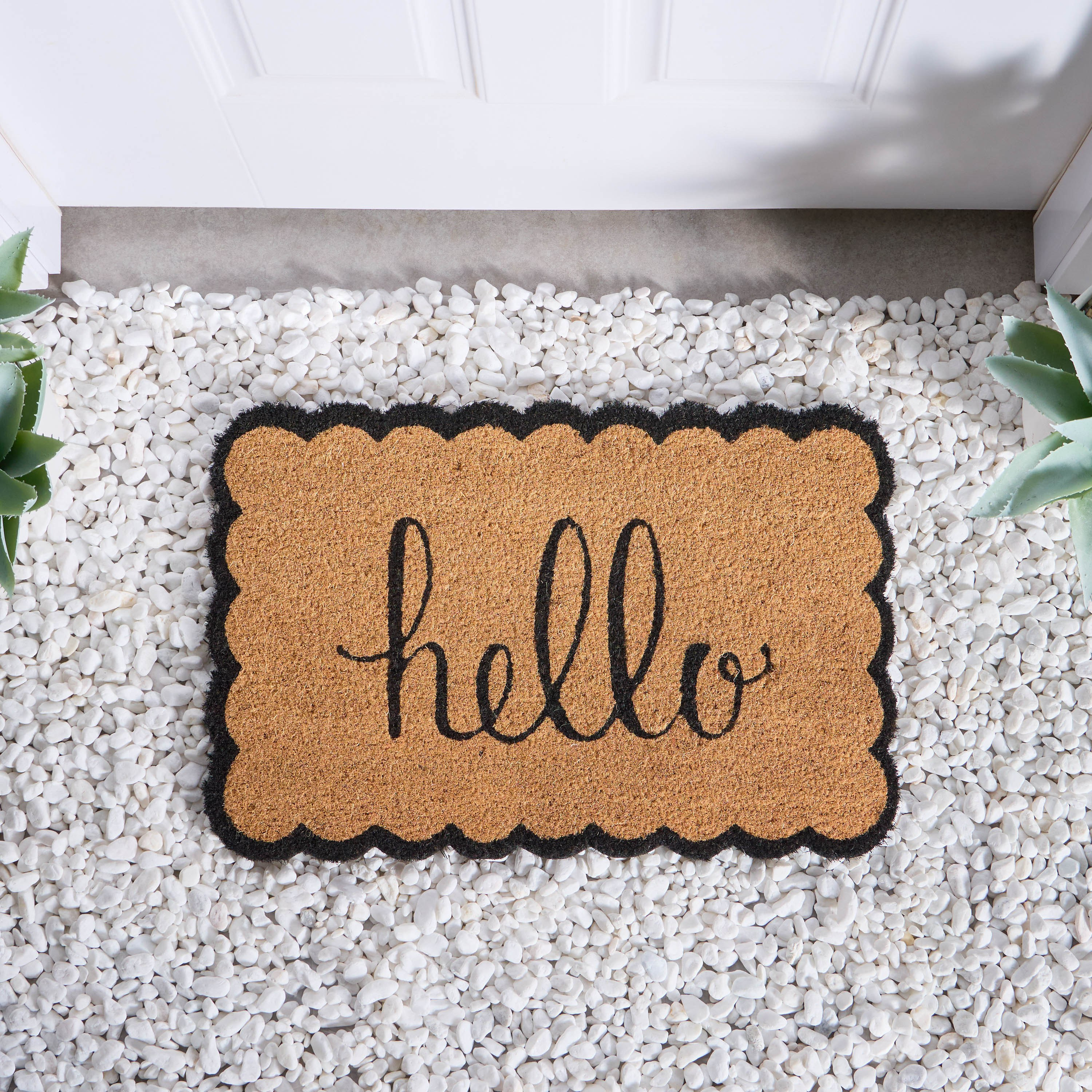 Hello Doormat - 60x40 cm-household-rugsandcarpets-doormats-image-1