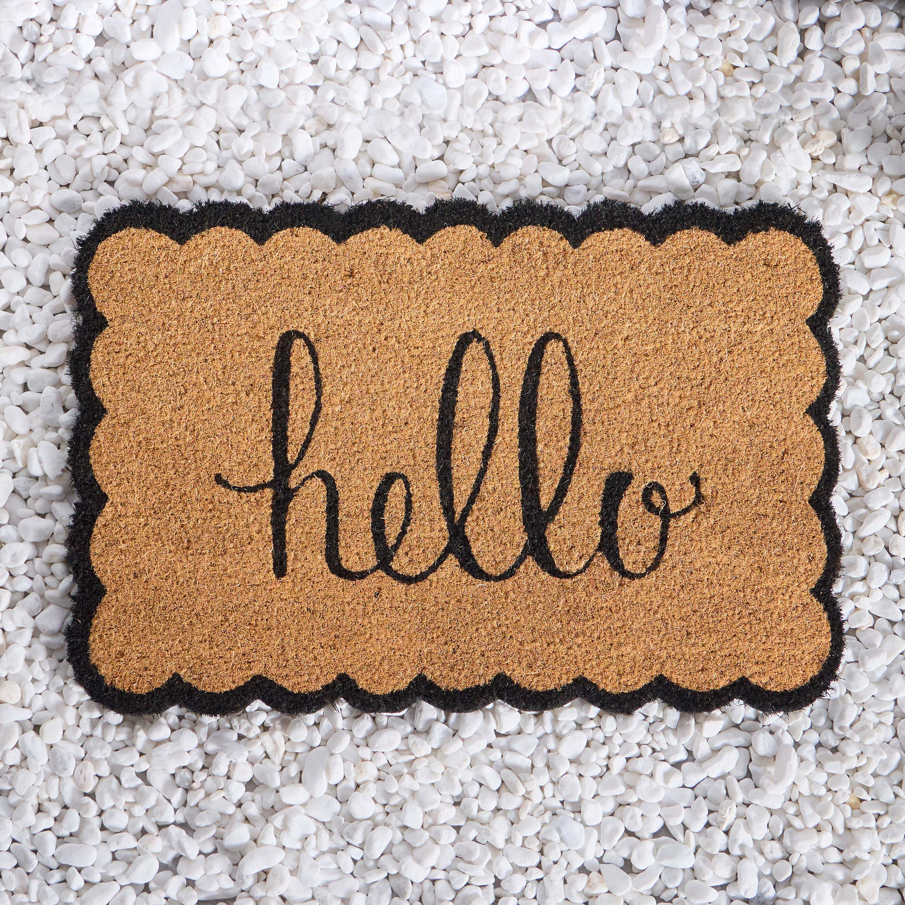 Hello Doormat - 60x40 cm-household-rugsandcarpets-doormats-image-2