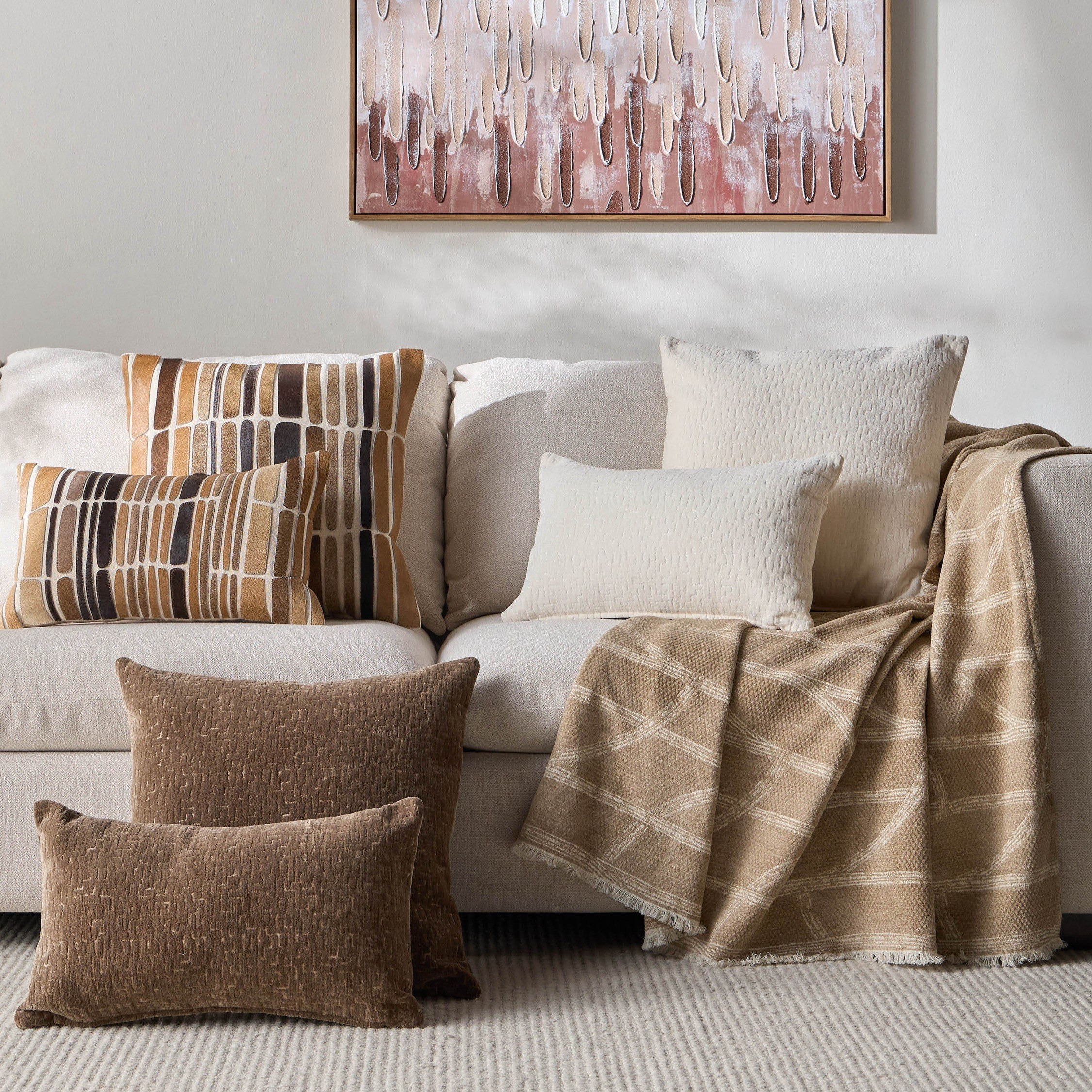 وسادة  محشوة جاكار- سولينا - 50x30 سم-household-cushionsandthrows-filledcushions-decorativecushions-image-3