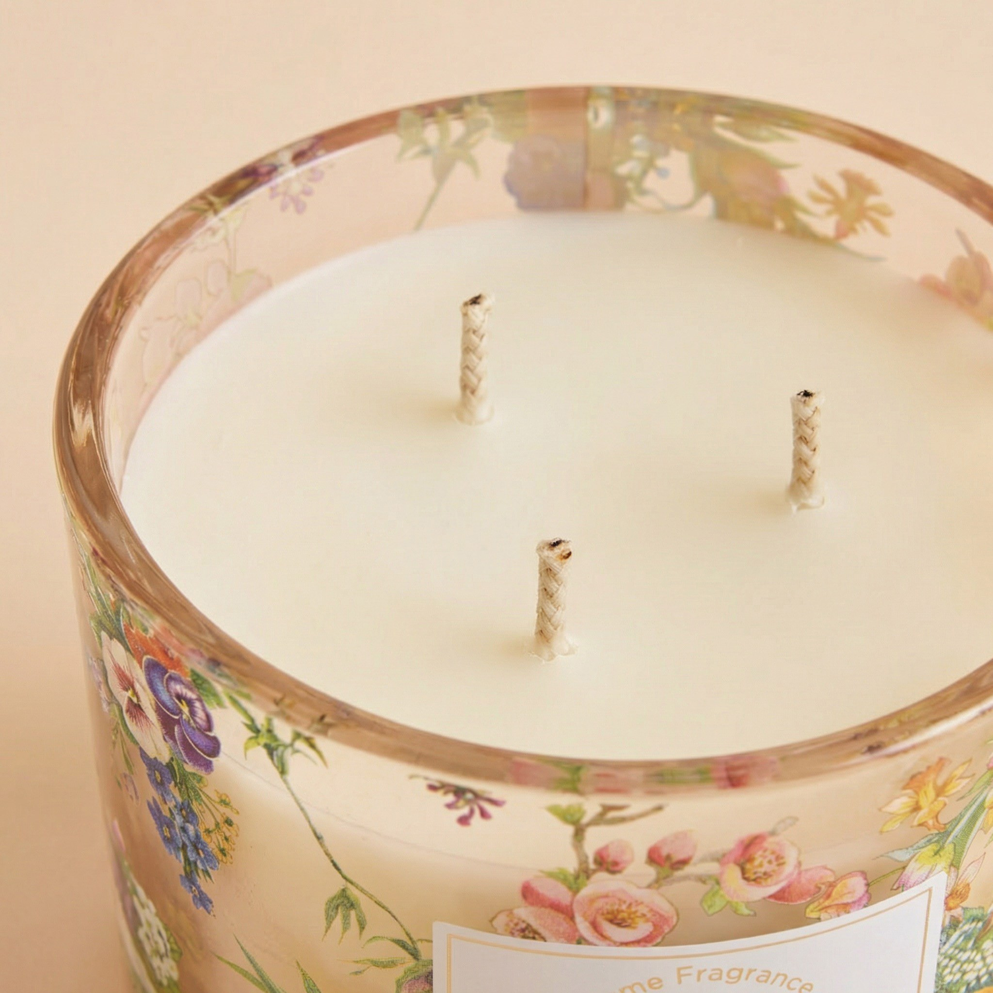 Ambience Garden Rose and Spice Scented Jar Candle - 25 h-household-homefragrance-candles-image-3