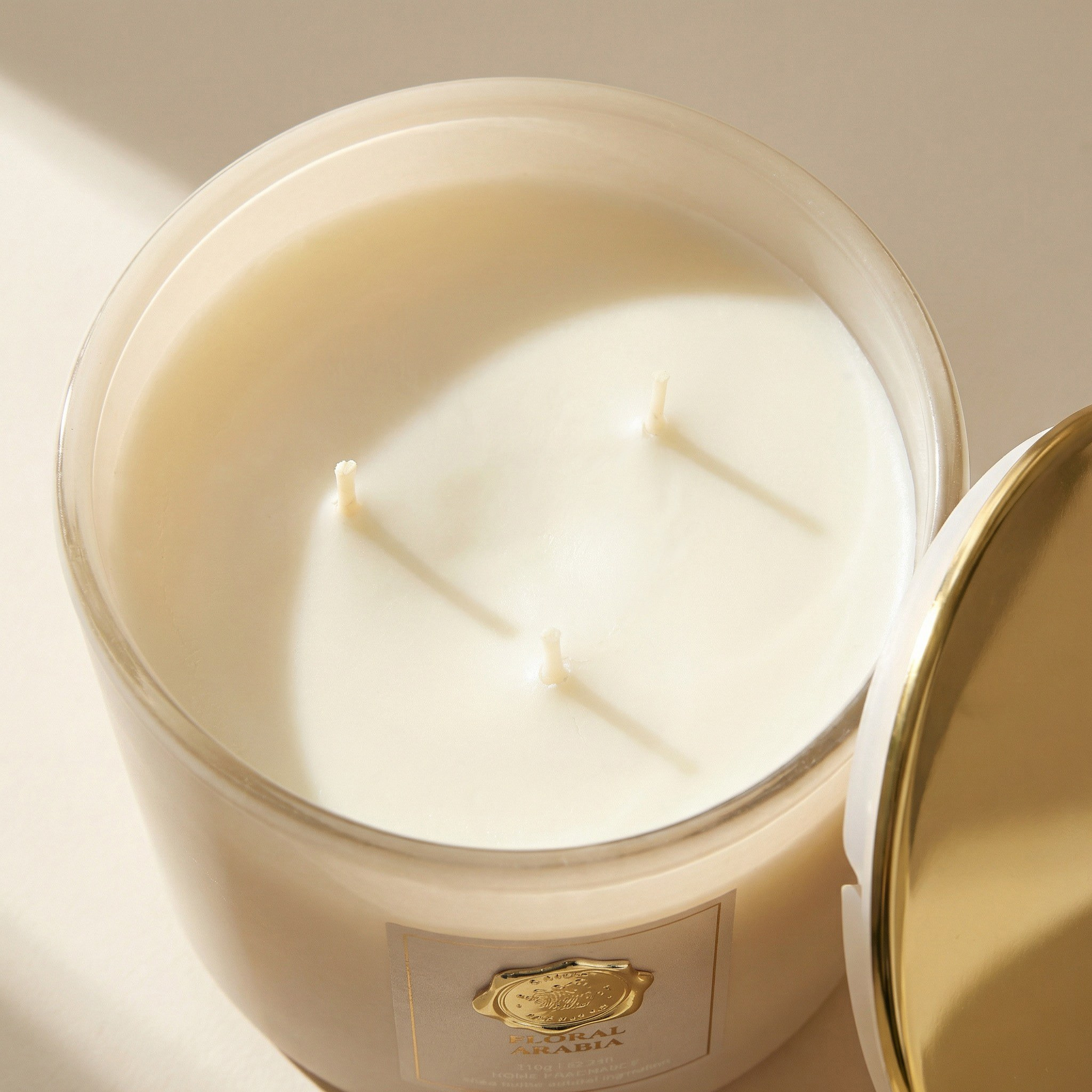 Ambience Oud Floral Arabia Scented Jar Candle - 25 h-household-homefragrance-candles-image-3