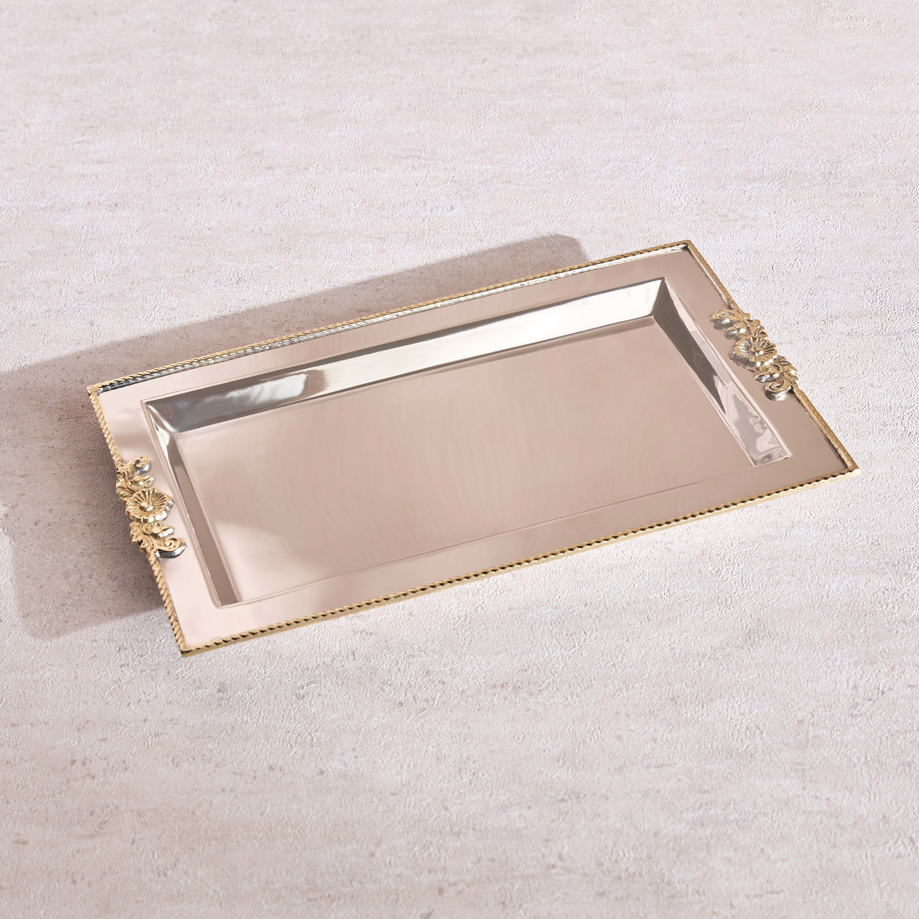 Amara Decorative Tray - 30 cm-household-decor-boxesandtrays-image-1