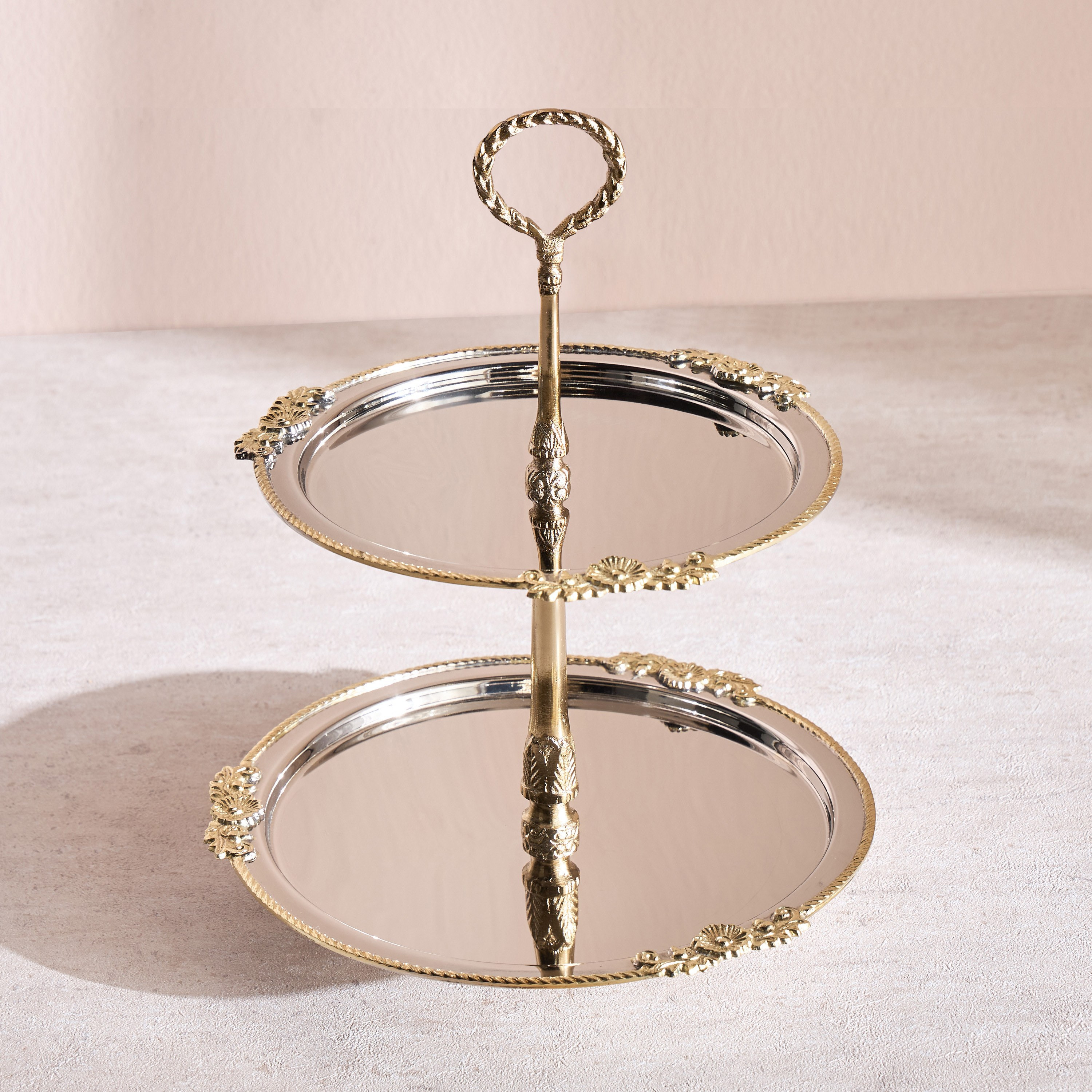 Amara 2-Tier Cake Stand - 25 cm-household-decor-boxesandtrays-image-1