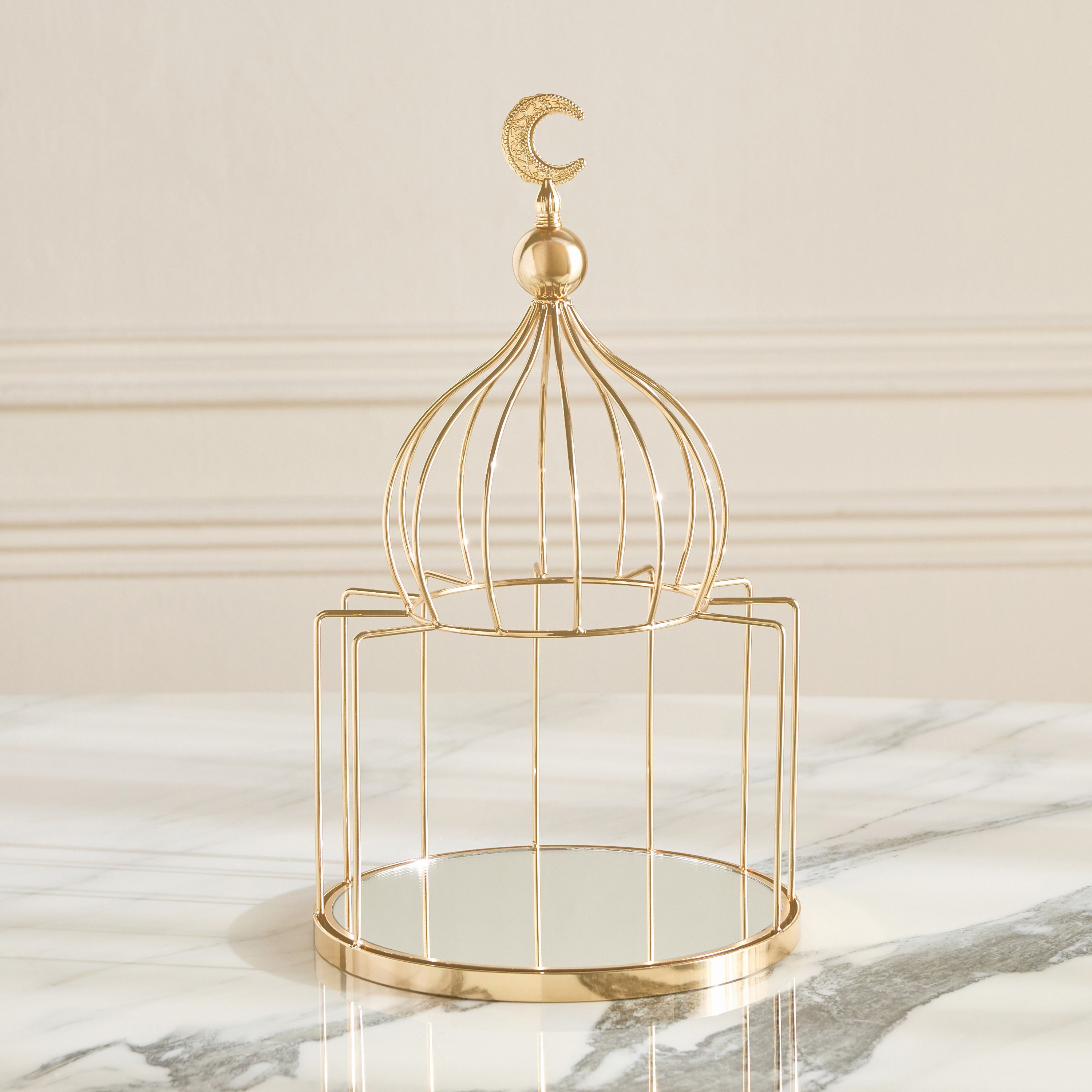 Majlis Decorative Tray - 26 cm-household-dining-serveware-cakestands-image-1