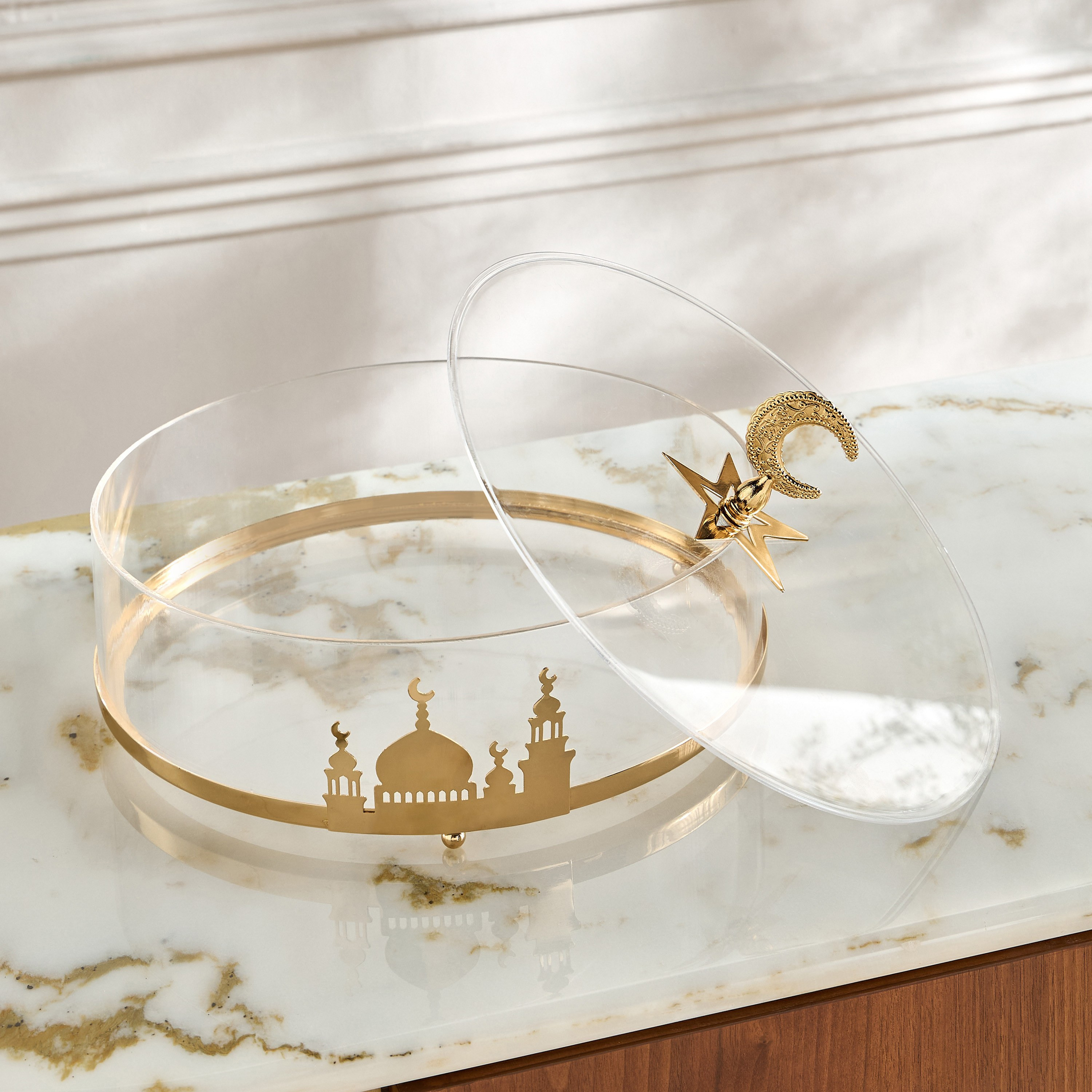 Majlis Domed Decorative Box - 30 cm-household-decor-boxesandtrays-image-2
