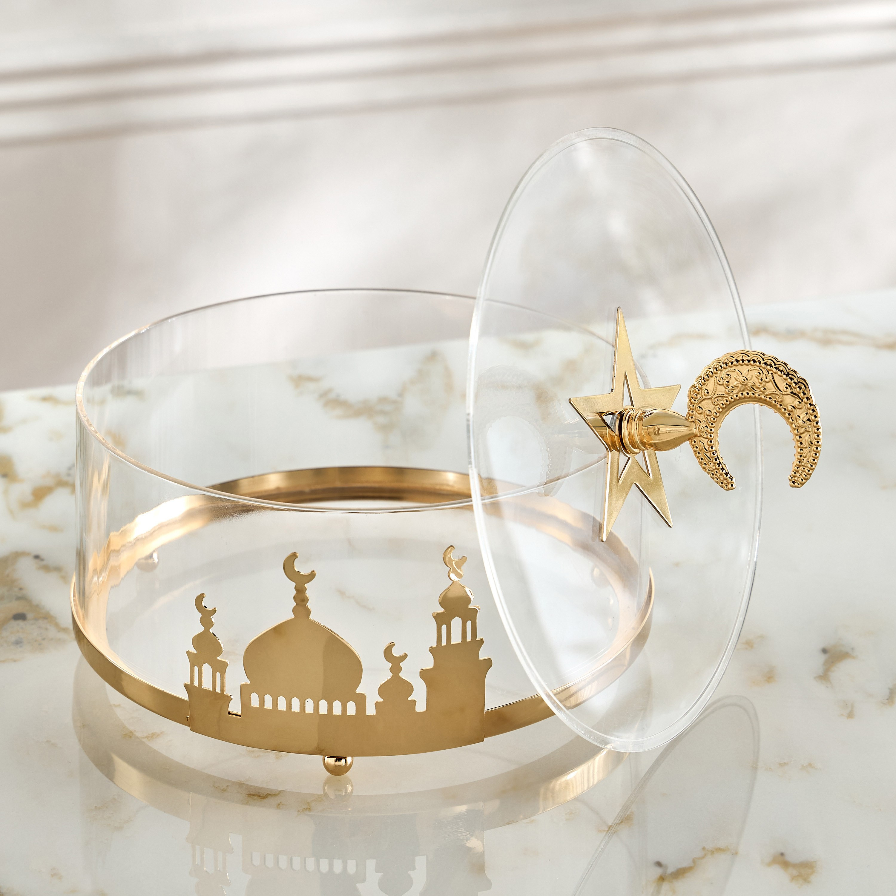 Majlis Domed Decorative Box - 20 cm-household-decor-boxesandtrays-image-2