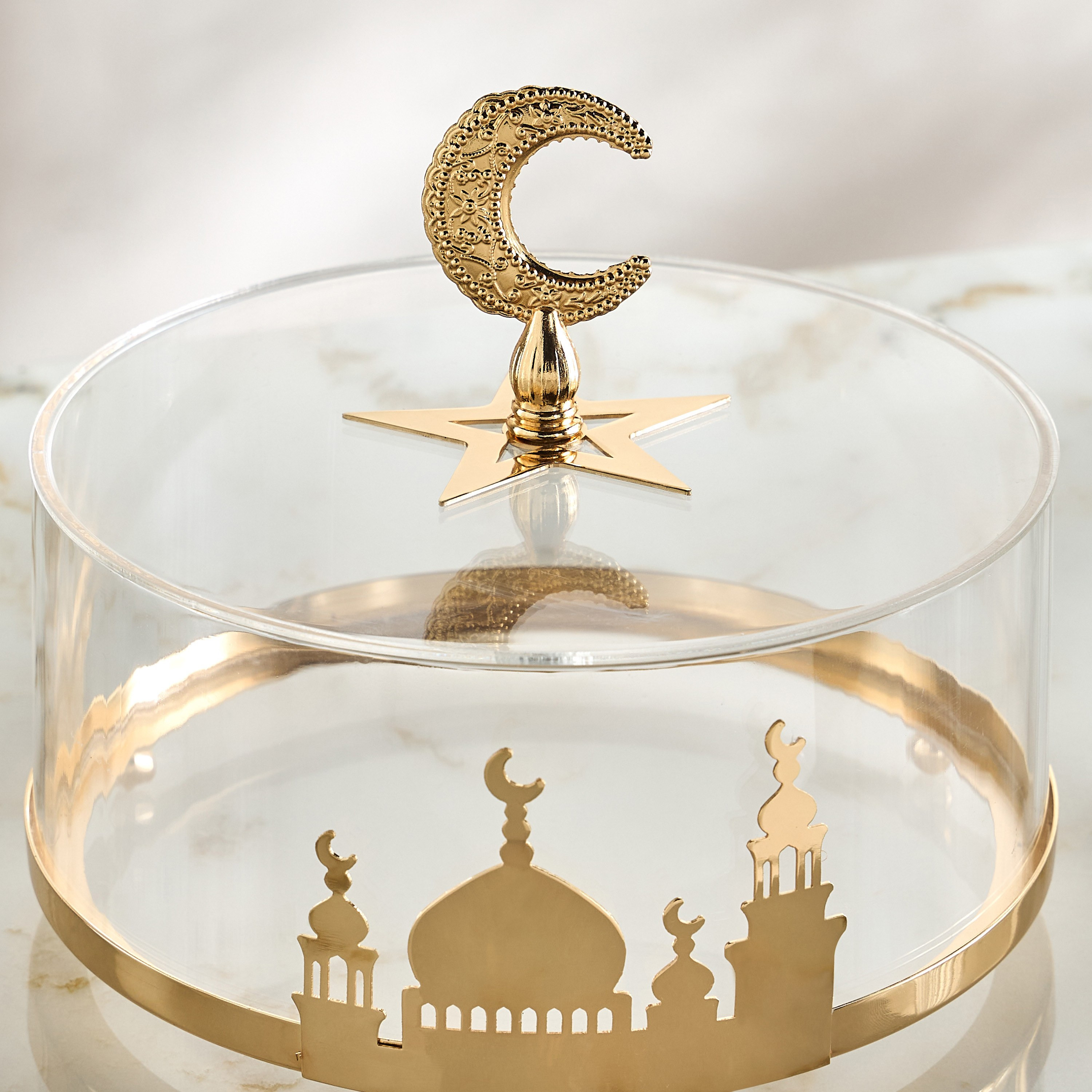 Majlis Domed Decorative Box - 20 cm-household-decor-boxesandtrays-image-3
