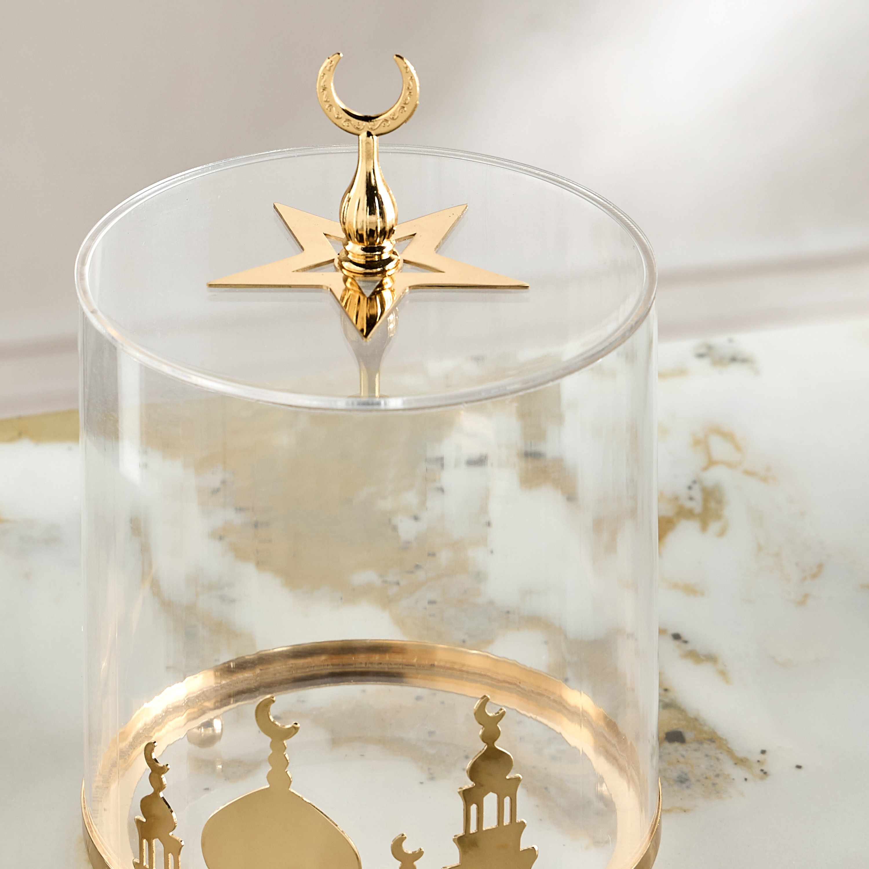 Majlis Domed Decorative Box - 14 cm-household-dining-serveware-cakestands-image-3