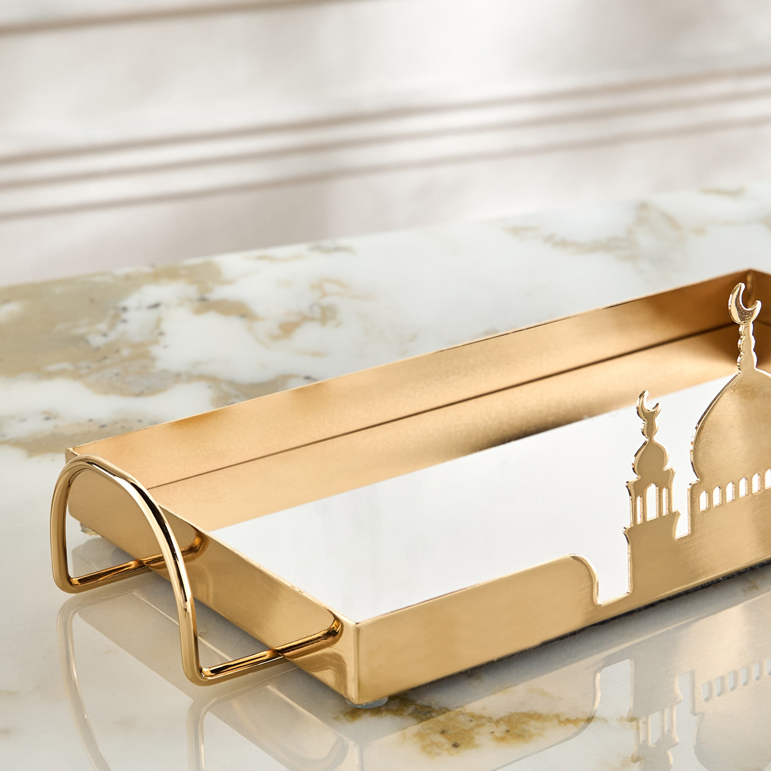 Majlis Decorative Tray - 31 cm-household-decor-boxesandtrays-image-2