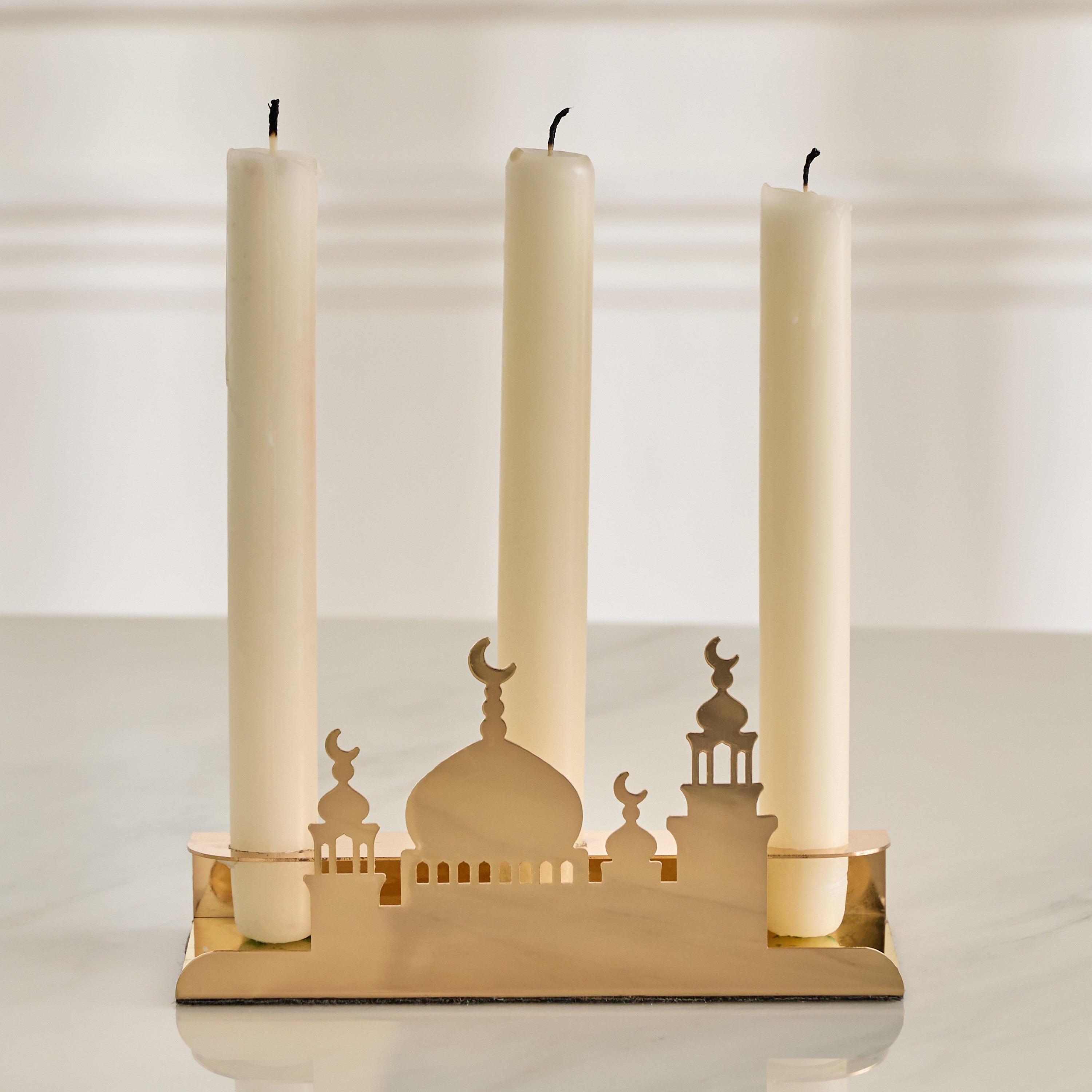 Majlis Taper Candleholder - 7 cm-household-decor-candleholdersandlanterns-image-1