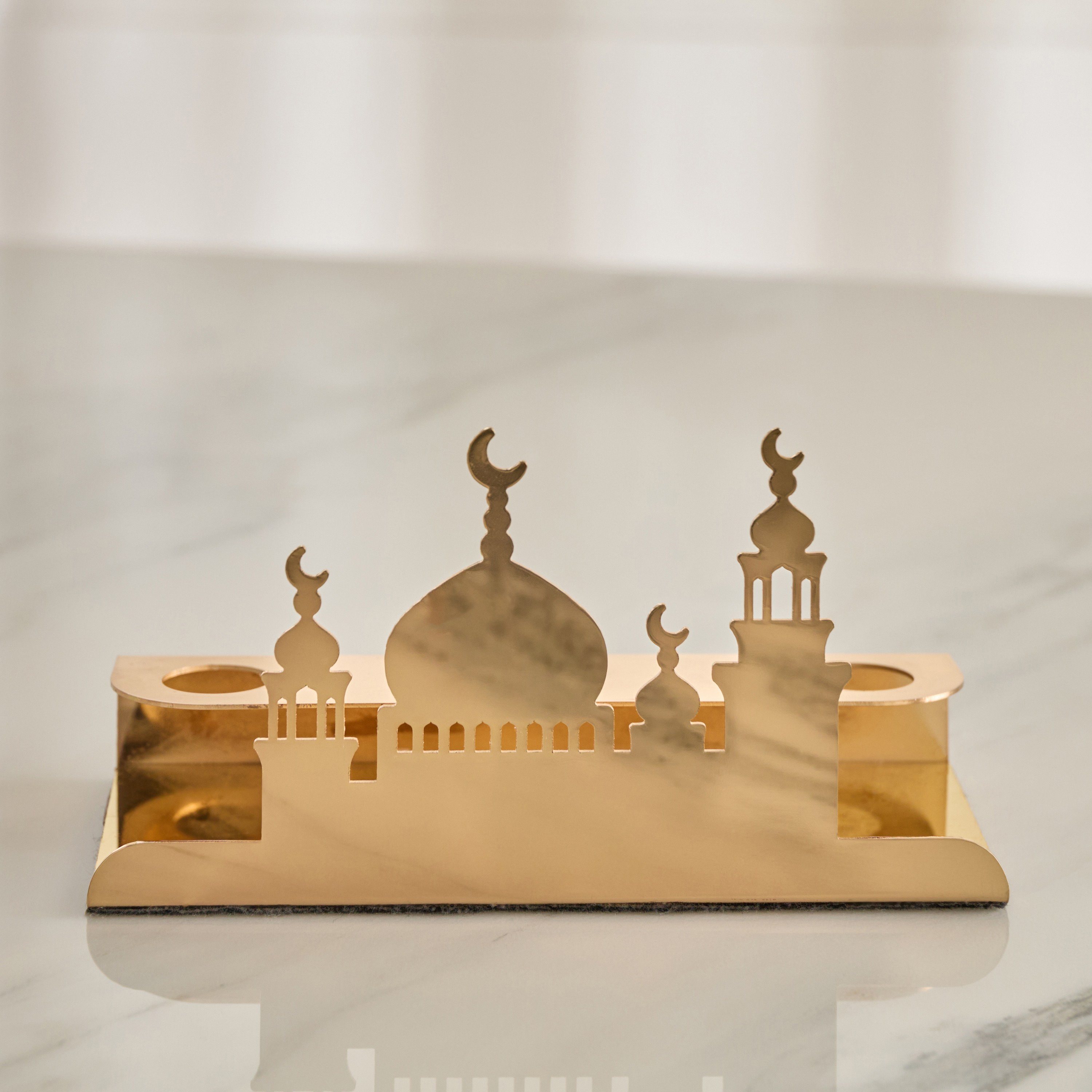 Majlis Taper Candleholder - 7 cm-household-decor-candleholdersandlanterns-image-3