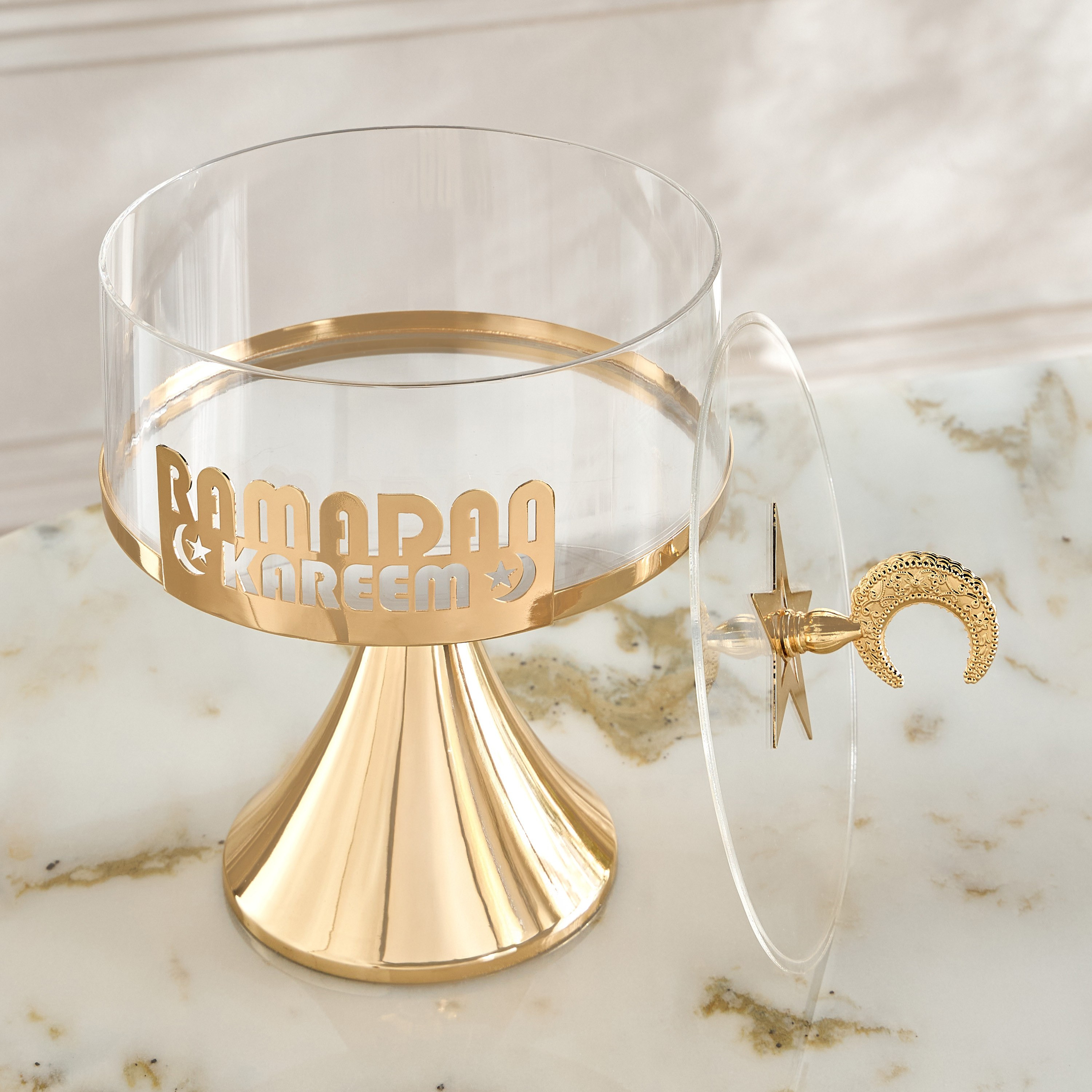حامل كيك بغطاء قبّة - مجلس-household-dining-serveware-servingplatters-image-2