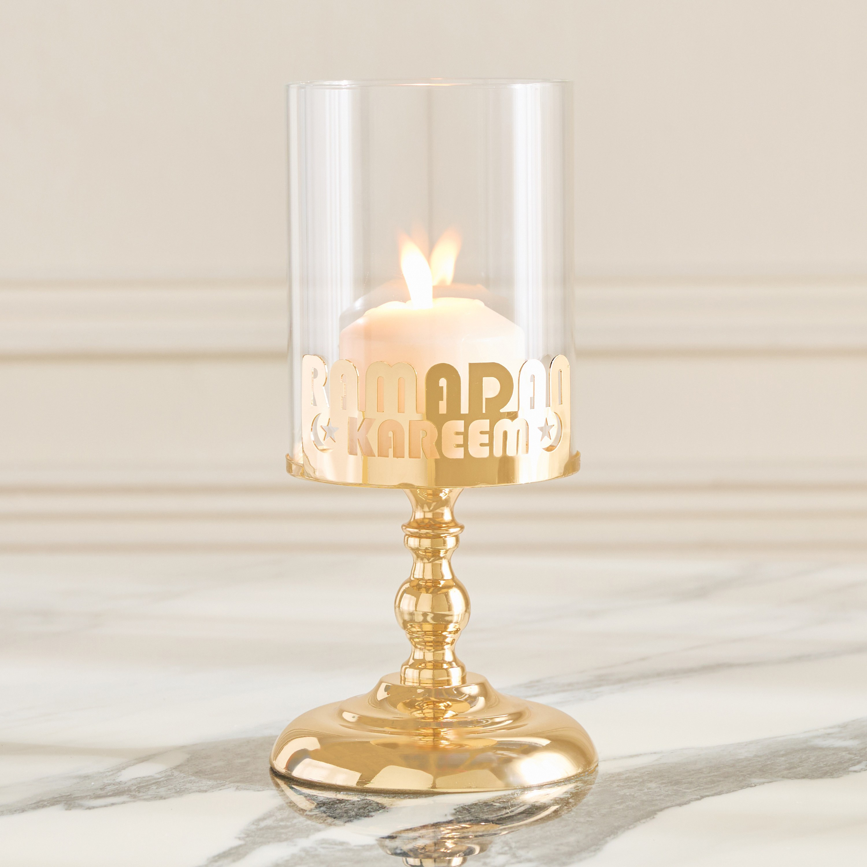 Majlis Pillar Candleholder - 28 cm-household-decor-candleholdersandlanterns-image-2