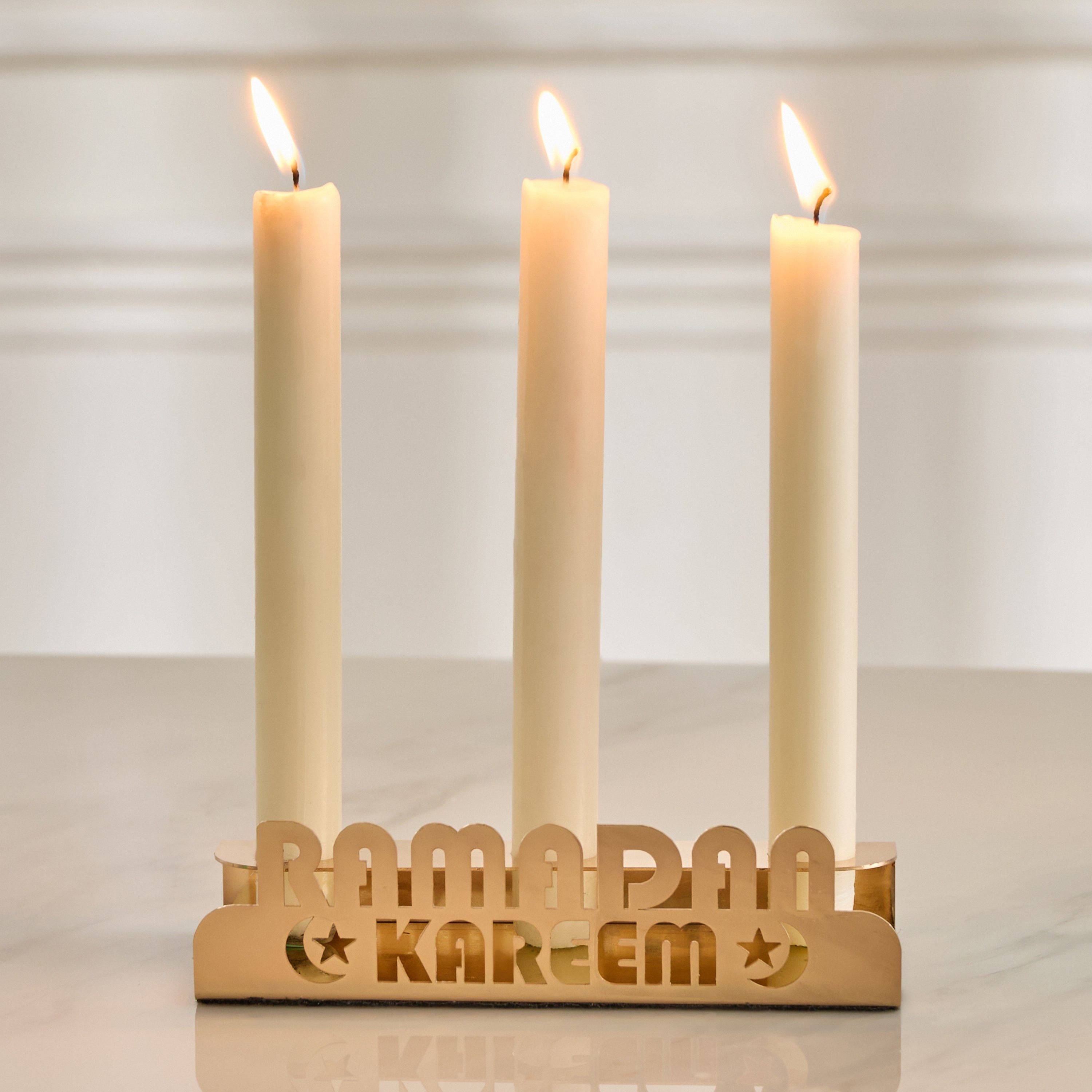 Majlis Taper Candleholder - 4 cm-household-decor-candleholdersandlanterns-image-2
