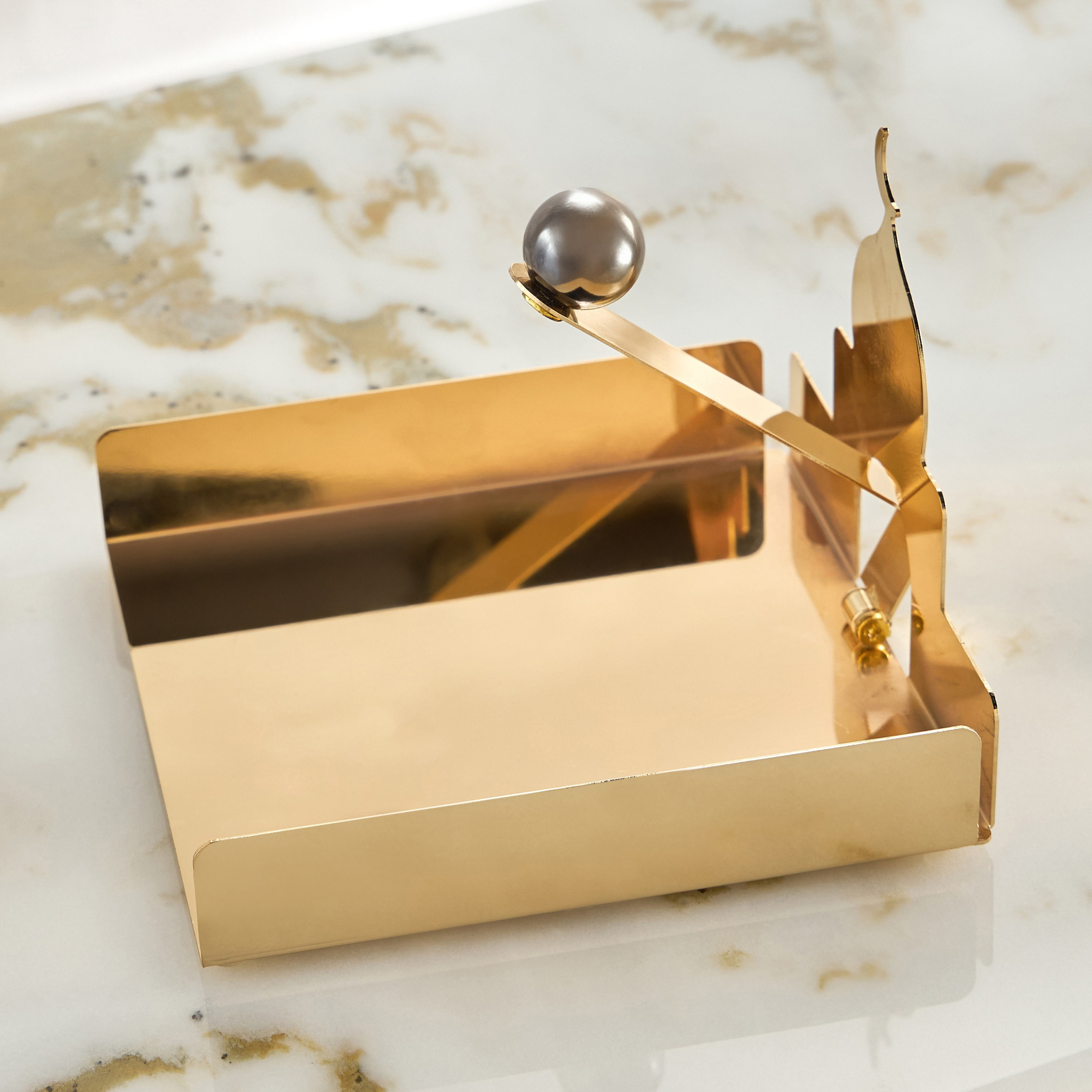 Majlis Napkin Holder - 16 cm-household-decor-boxesandtrays-image-3