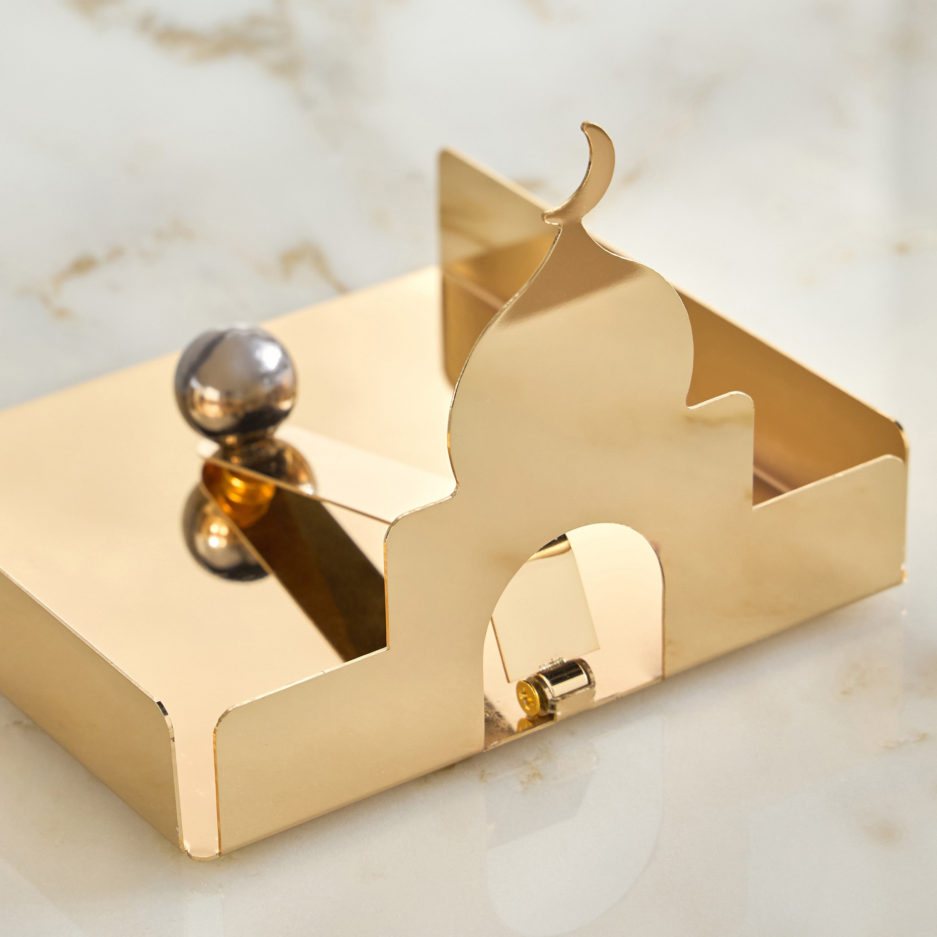 Majlis Napkin Holder - 16 cm-household-decor-boxesandtrays-image-4