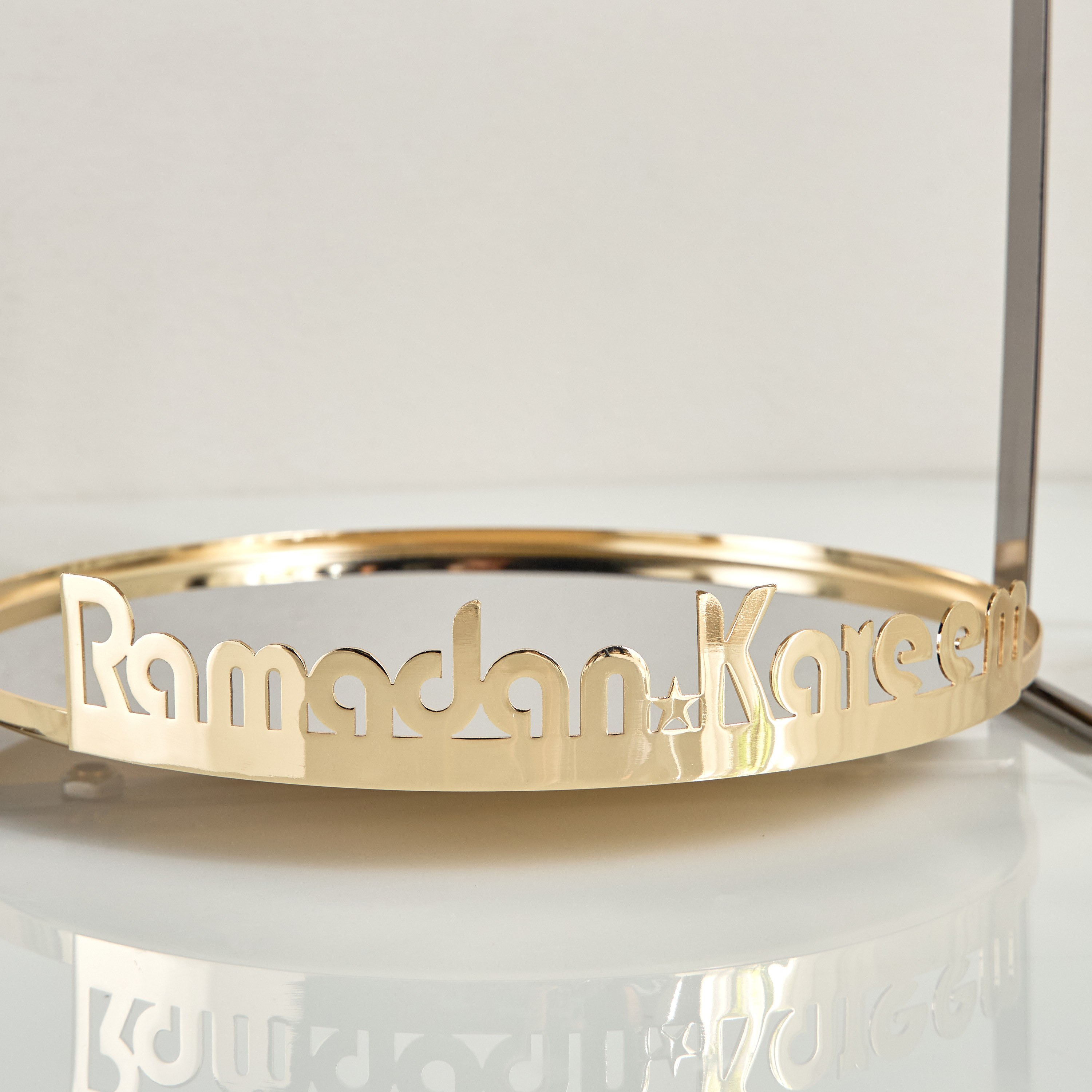 Majlis Ramadan Kareem Decorative Tray -  26x25x51 cm-household-decor-boxesandtrays-image-3