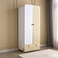 Jack 2-Door Wardrobe with Drawers-babyandkids-roomfurniture-wardrobes-image-1