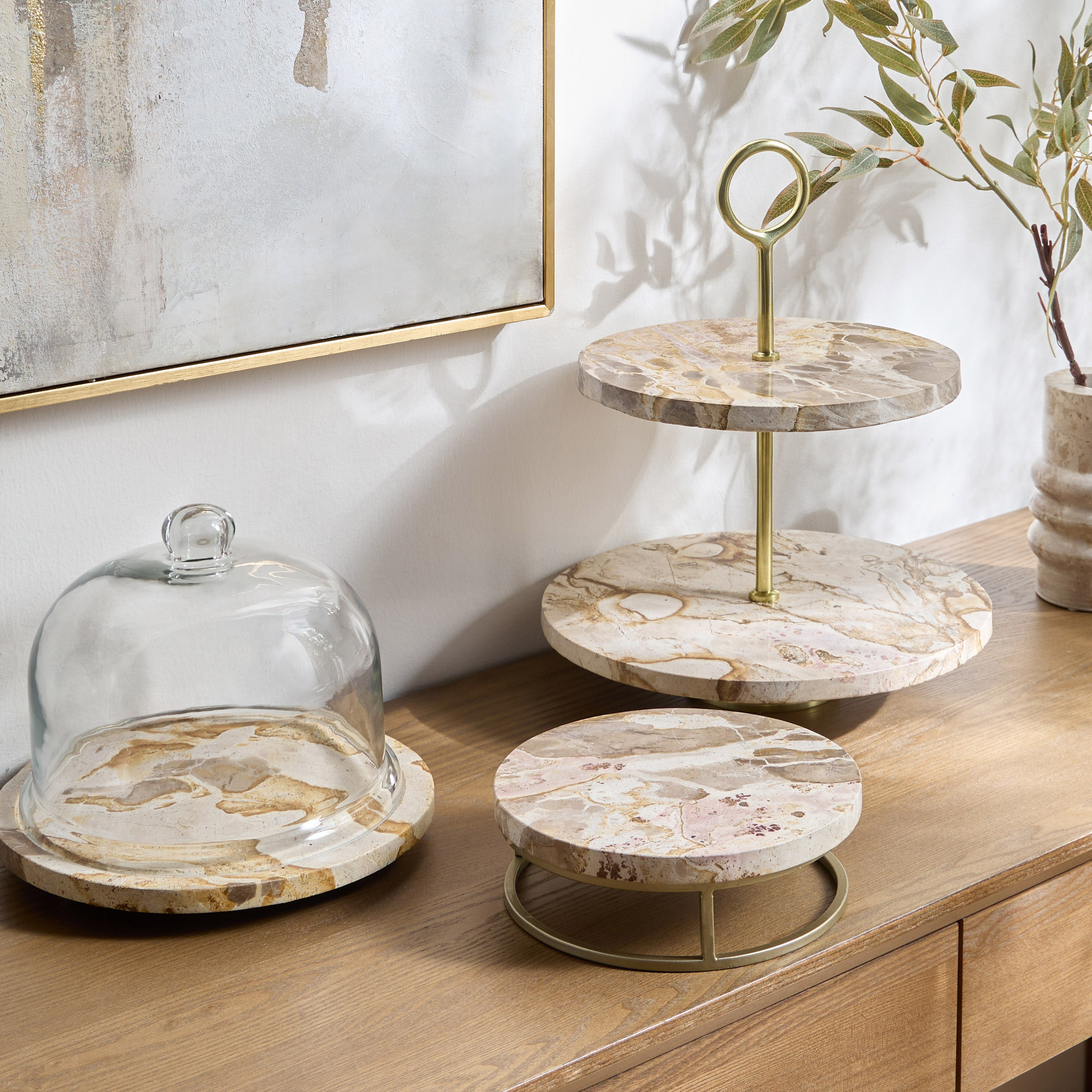 حامل رخام ديكور بتصميم ليوبارد - راحة-household-decor-vasesandbowls-image-3