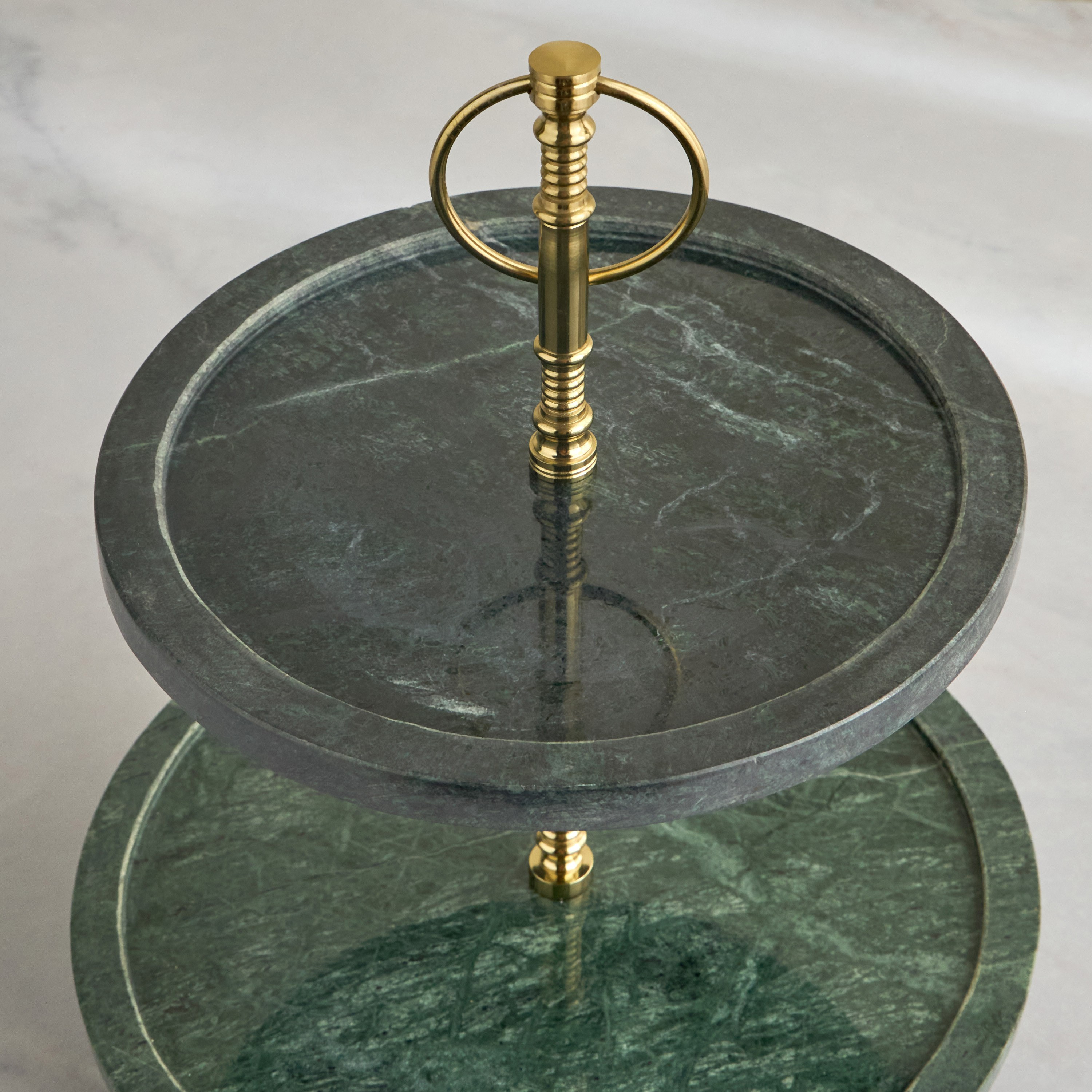 Nouf Riven 2-Tier Cake Stand - 38 cm-household-decor-boxesandtrays-image-2