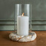 Raha Leopard Marble Hurricane Candleholder - 23 cm-household-decor-candleholdersandlanterns-image-2
