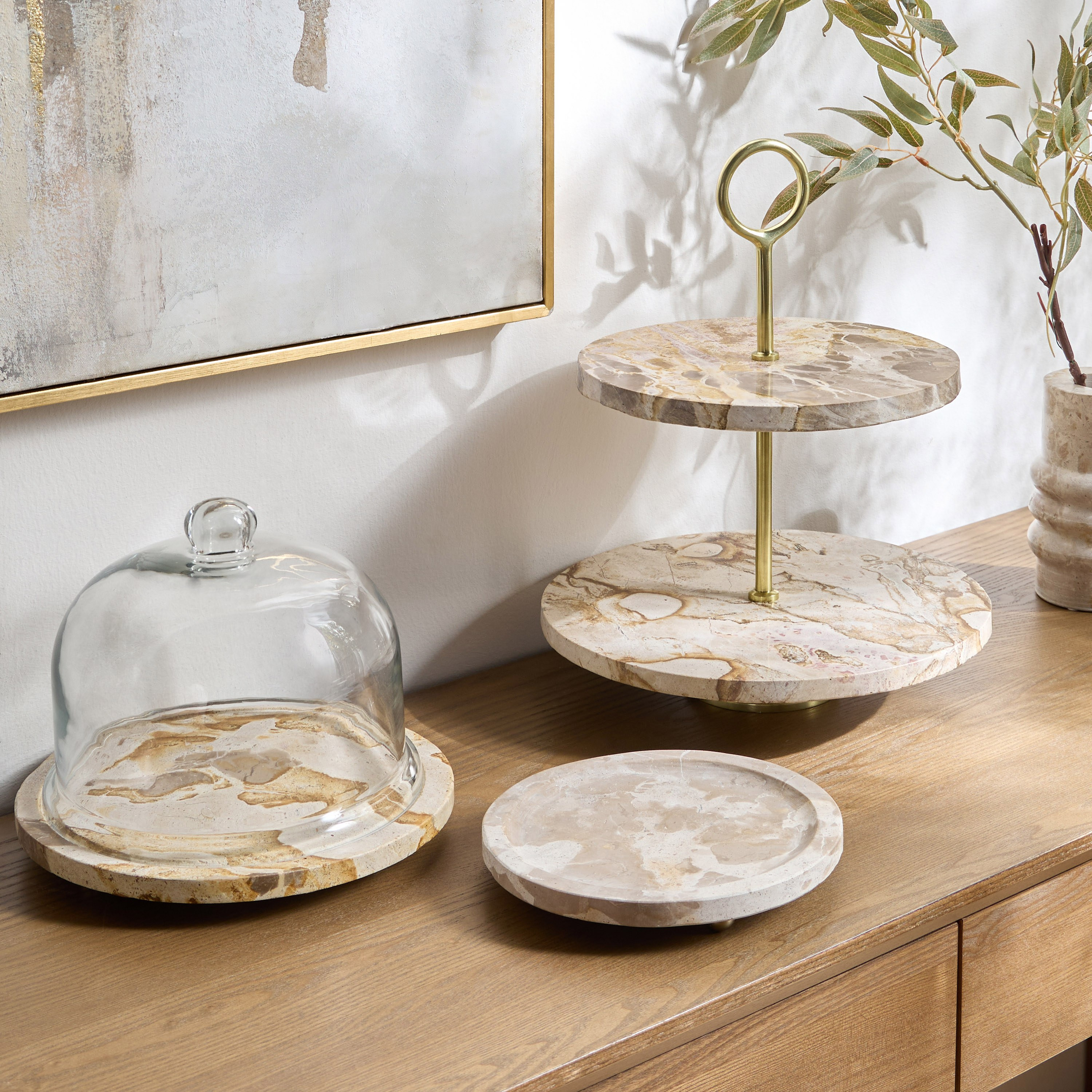 Raha Leopard Marble Trivet-household-kitchen-kitchenorganising-countertoporganising-image-4