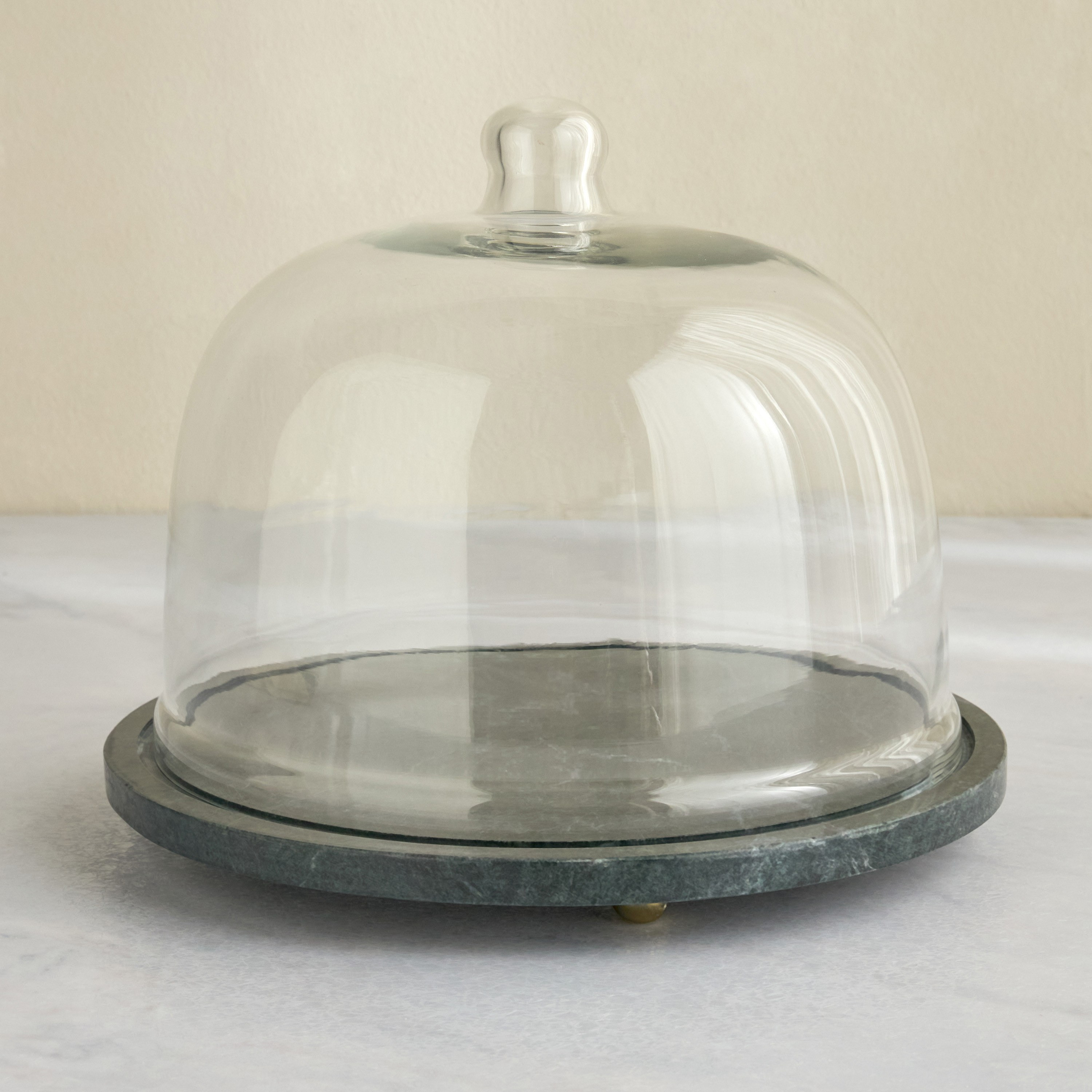 Nouf Riven Marble Serving Platter