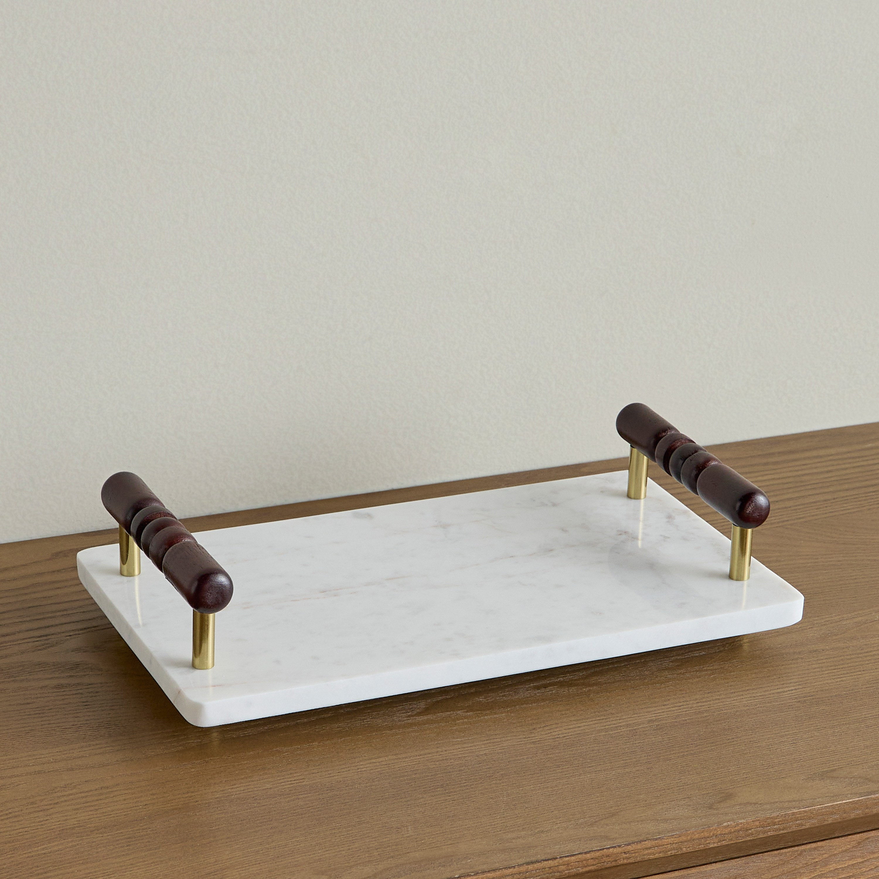 صينية ديكور رخام - لولو دالاس - 36 سم-household-decor-boxesandtrays-image-1