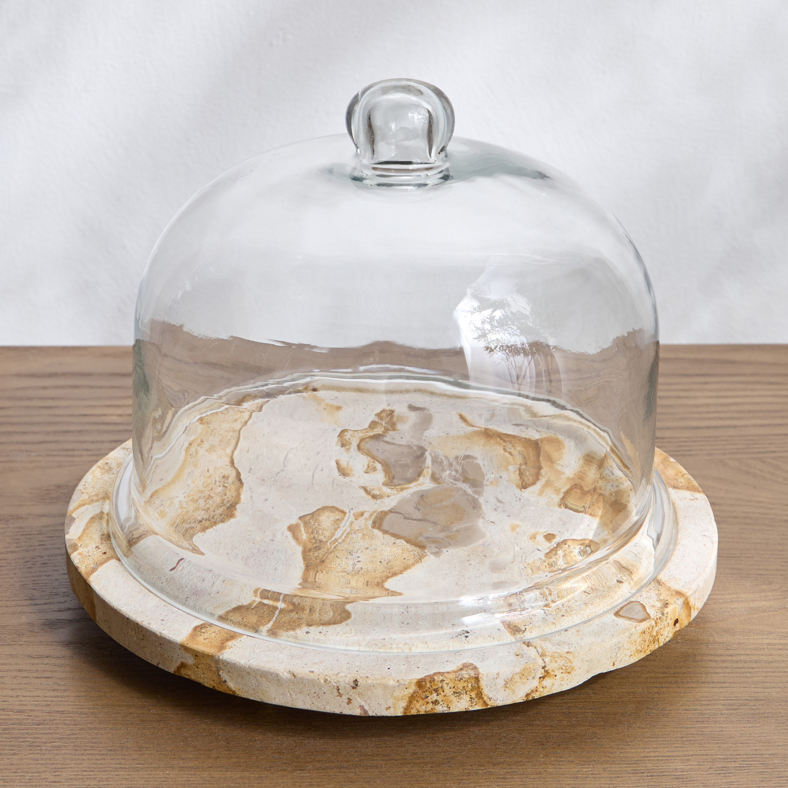 Raha Leopard Domed Cake Platter - 20 cm