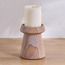 Raha Brin Pillar Candleholder-household-decor-candleholdersandlanterns-image-1
