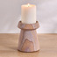 Raha Brin Pillar Candleholder-household-decor-candleholdersandlanterns-image-2