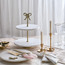 طقم تقديم كيك قطعتين - هدى دورو - 2x5.75x31.75 سم-household-decor-boxesandtrays-image-1