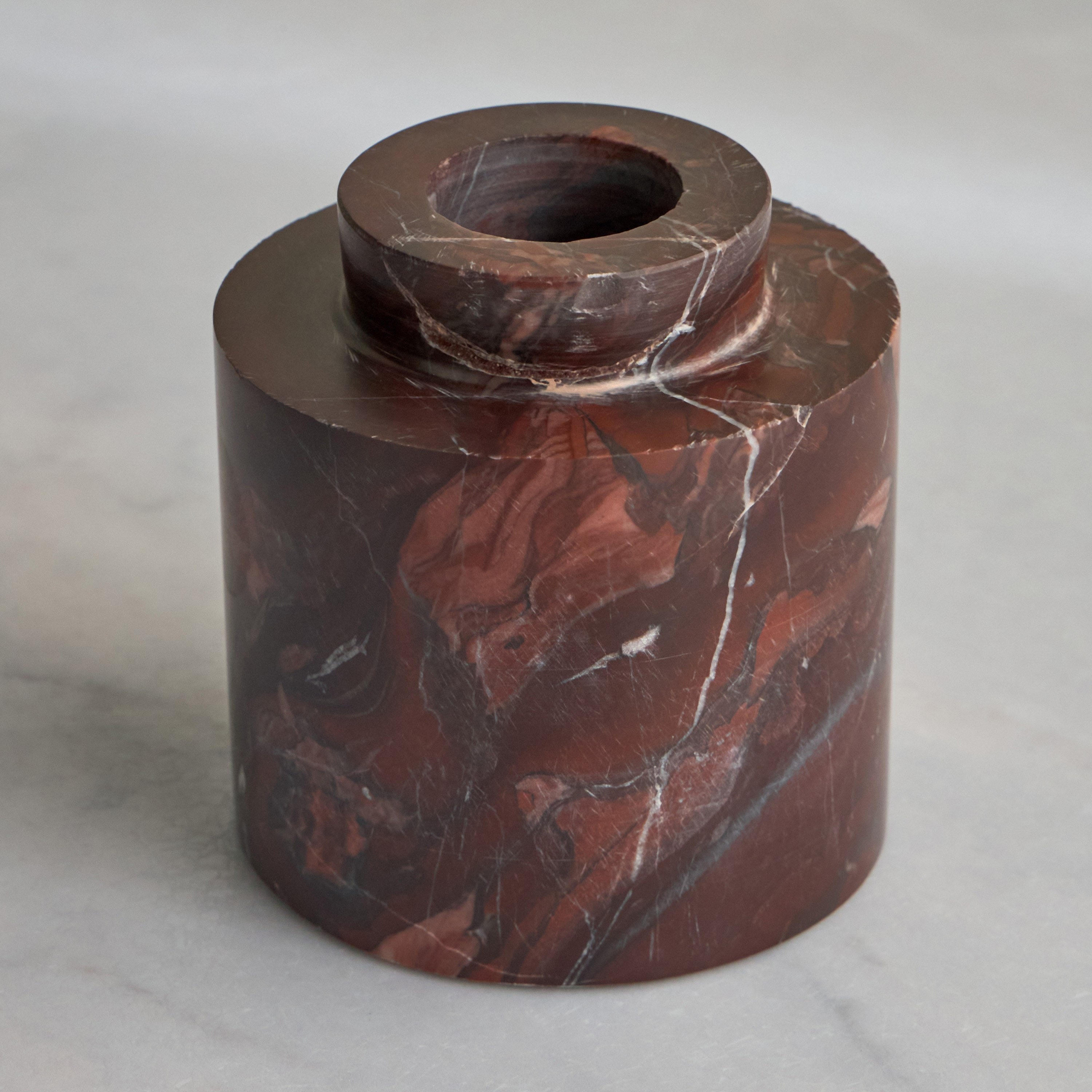 Loulou Levanto Marble Vase - 12 cm-household-decor-vasesandbowls-image-2