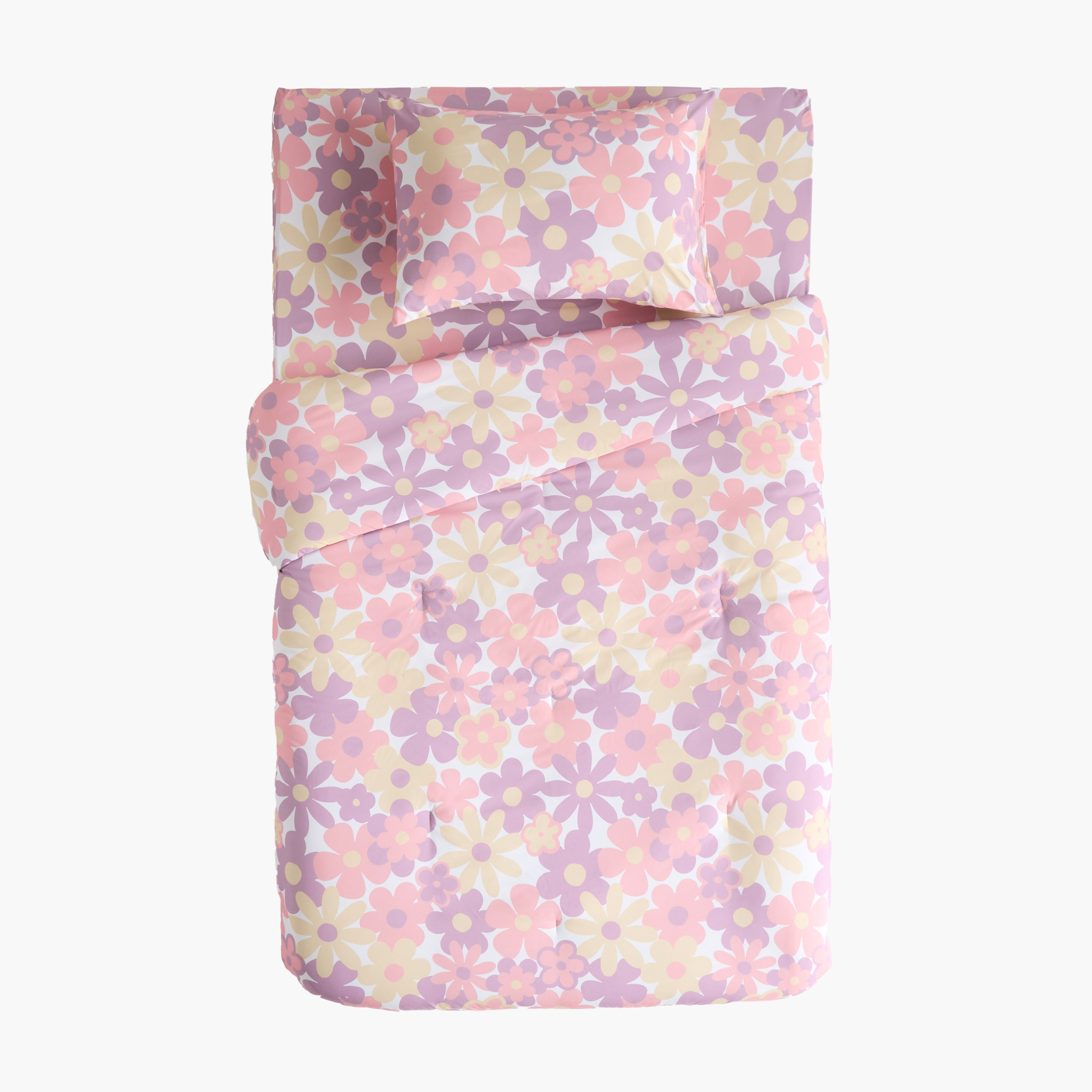 Amphora Flower 2-Piece Single Comforter Set - 135x220 cm-babyandkids-beddingandwindows-bedding-comforters-image-5