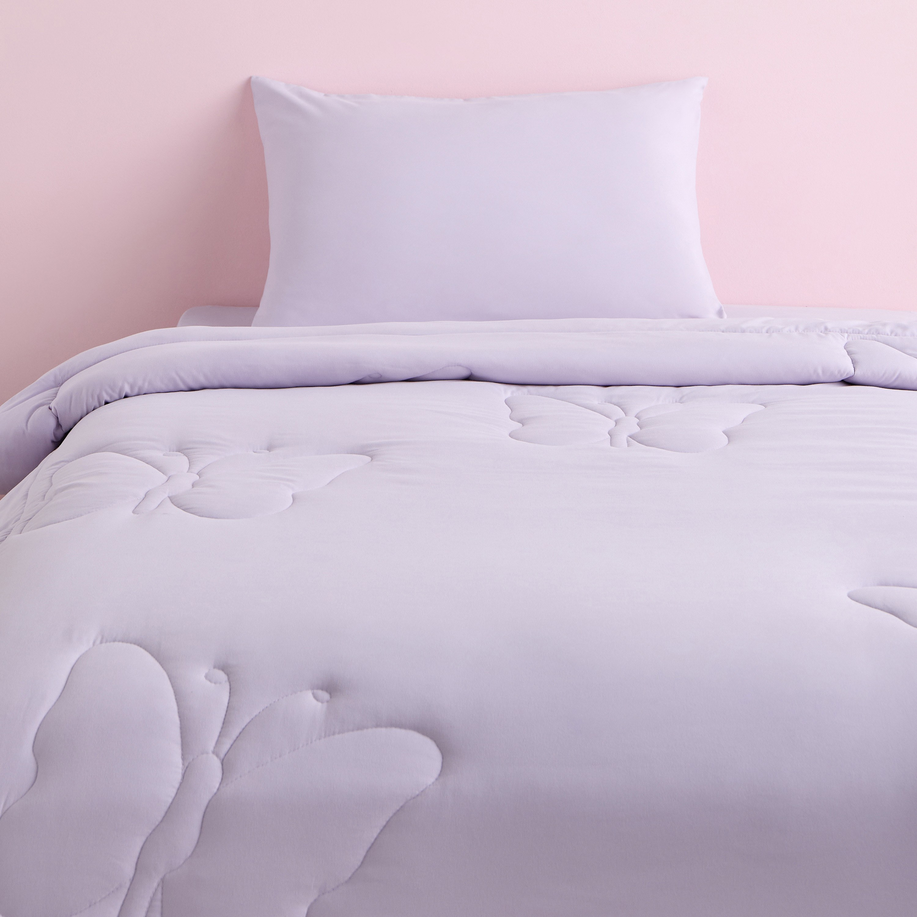 Amphora Lilac 2-Piece Full Comforter Set - 160x220 cm-kids-beddingandwindows-bedding-comforters-image-2