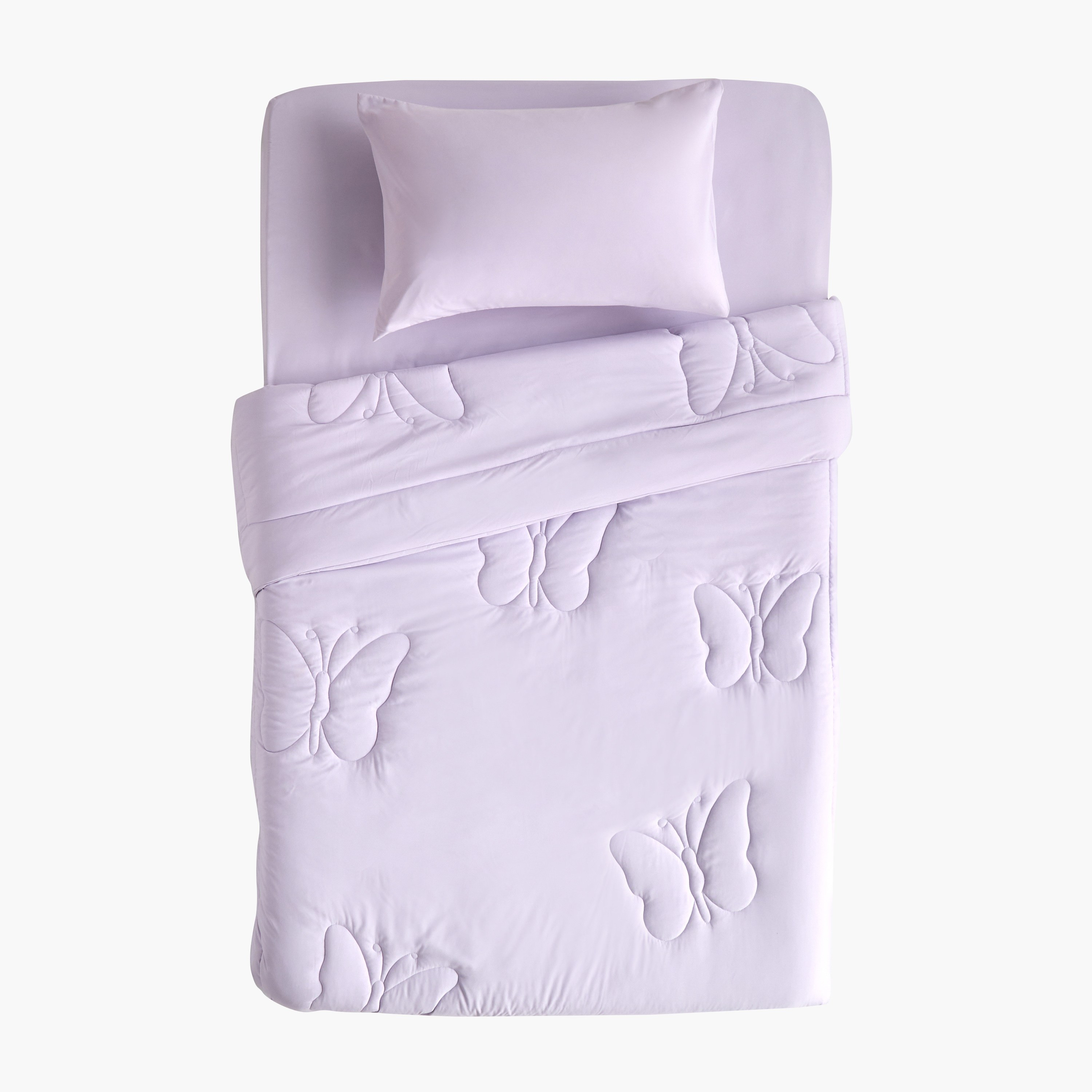 Amphora Lilac 2-Piece Full Comforter Set - 160x220 cm-kids-beddingandwindows-bedding-comforters-image-5