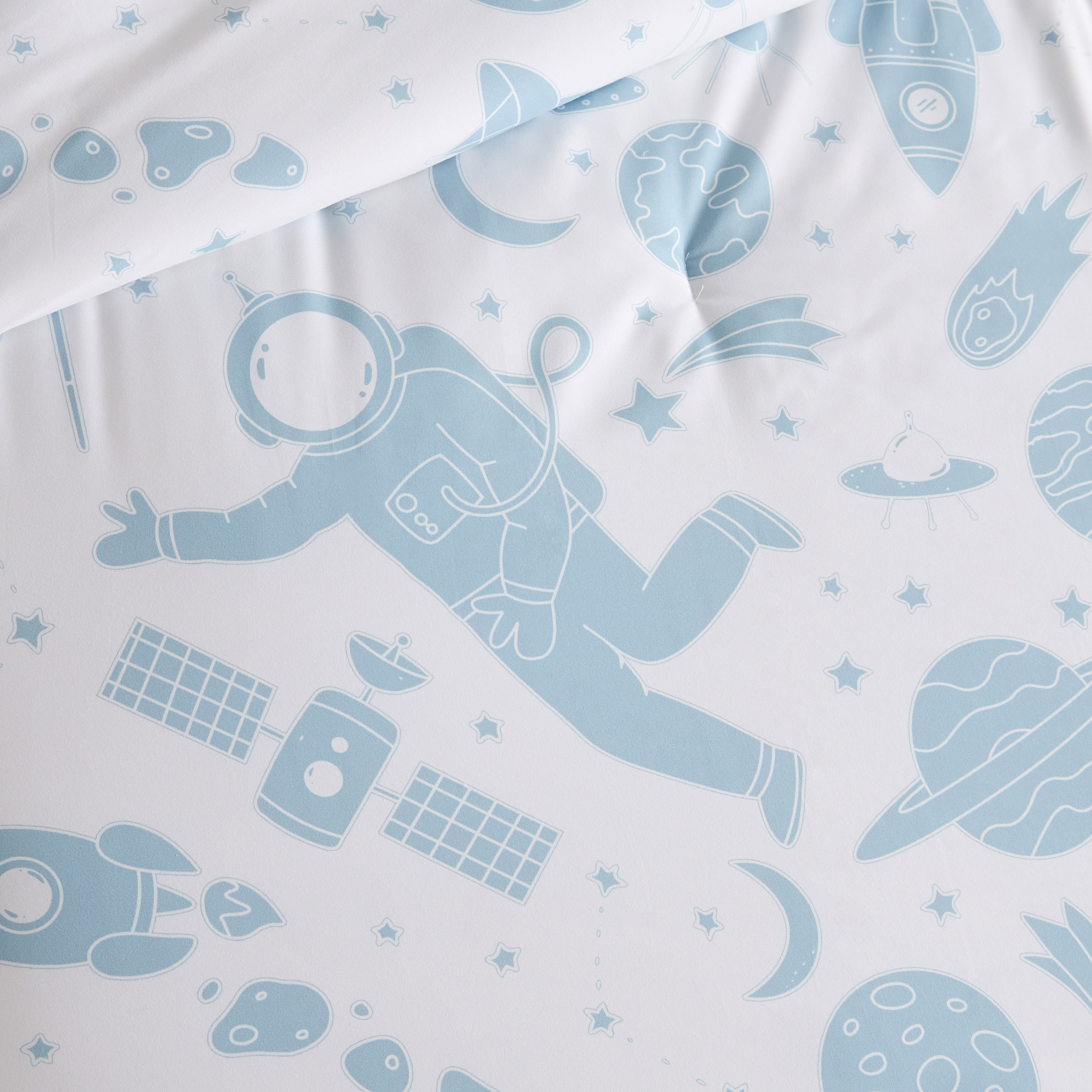 Amphora Space 2-Piece Single Comforter Set - 135x220 cm-babyandkids-beddingandwindows-bedding-comforters-image-4