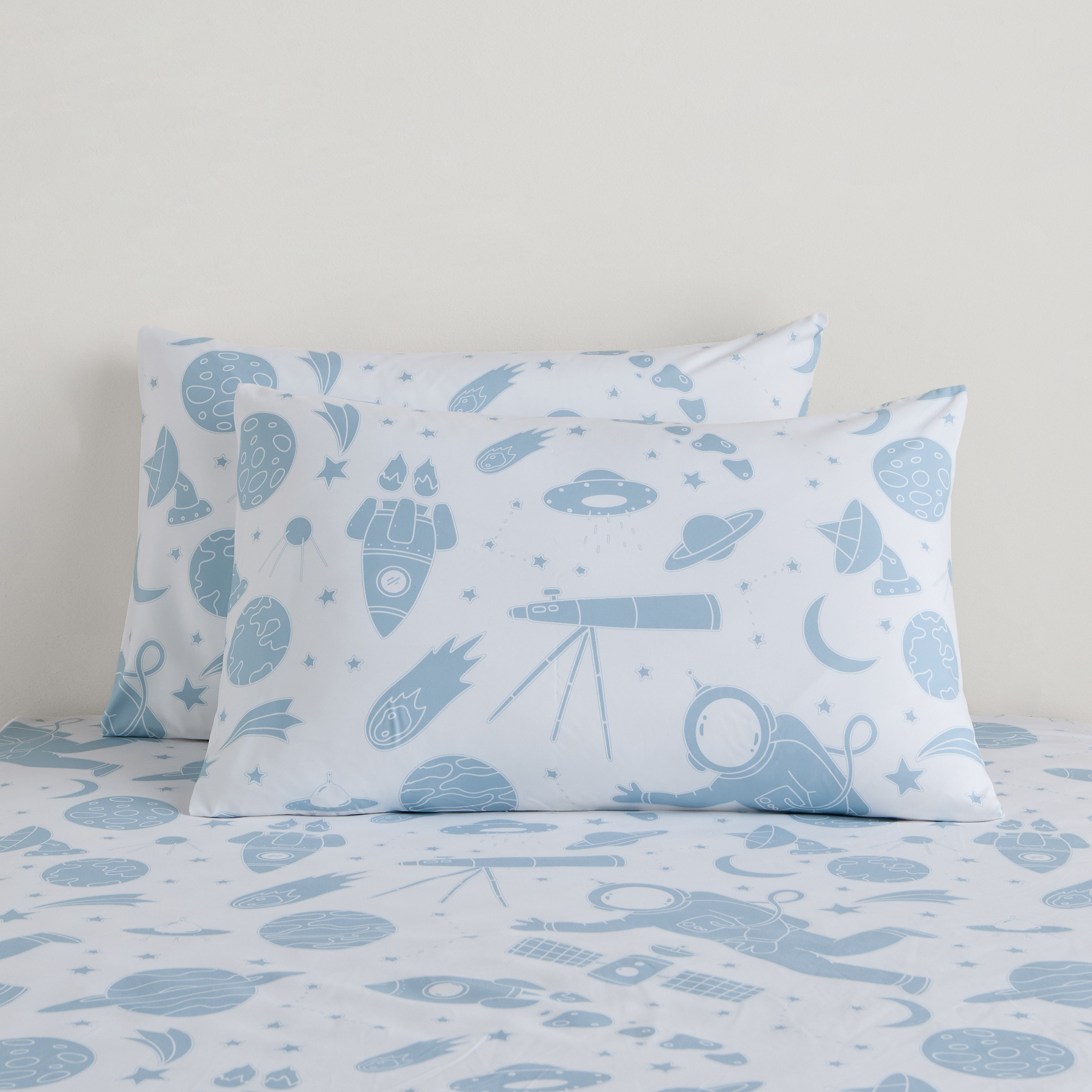 Amphora Microfibre 2-Piece Pillowcase Set - 50x75 cm-babyandkids-beddingandwindows-bedding-pillowcases-image-1
