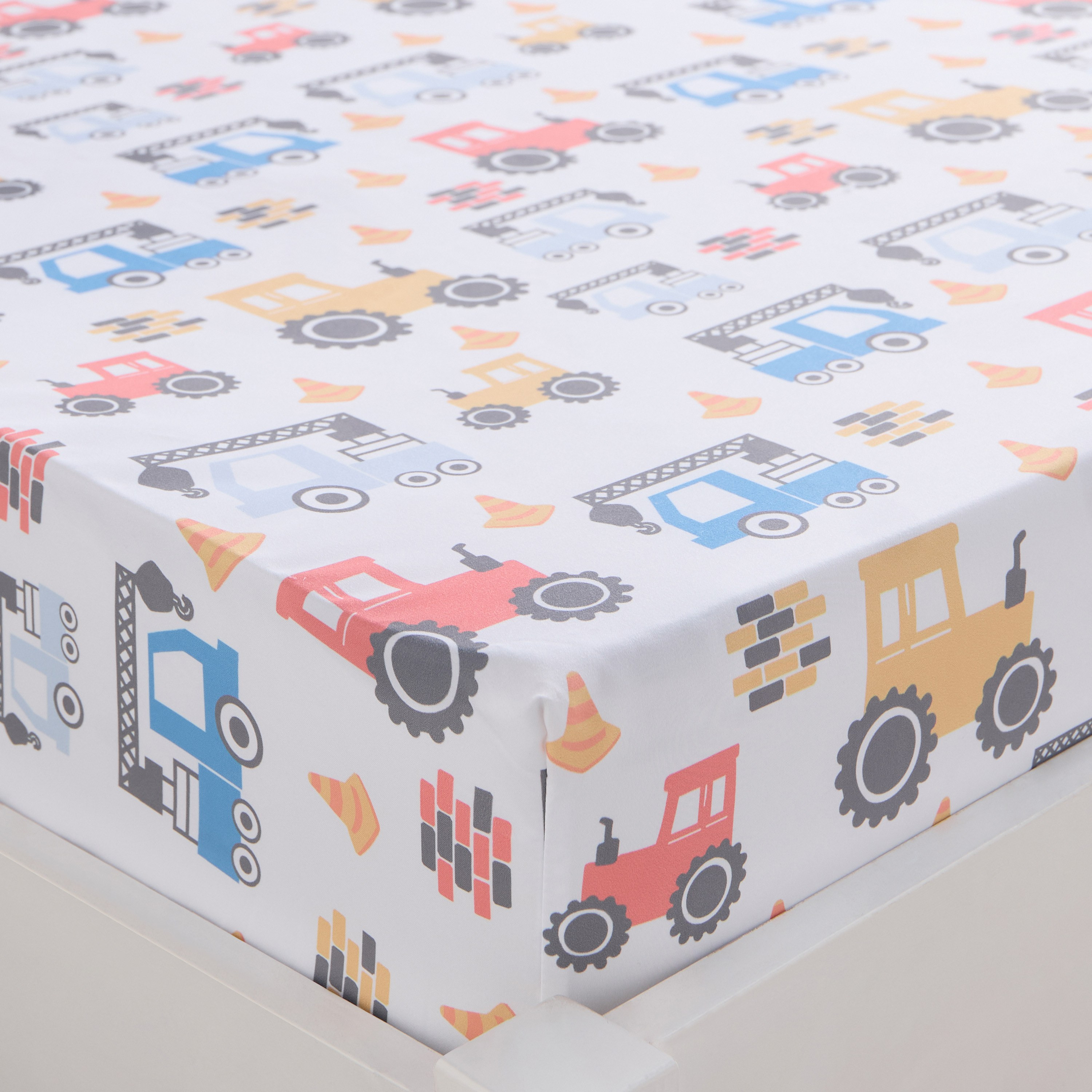 Amphora Microfibre Full Fitted Sheet - 120x200 cm-babyandkids-beddingandwindows-bedding-fittedandflatsheets-image-1